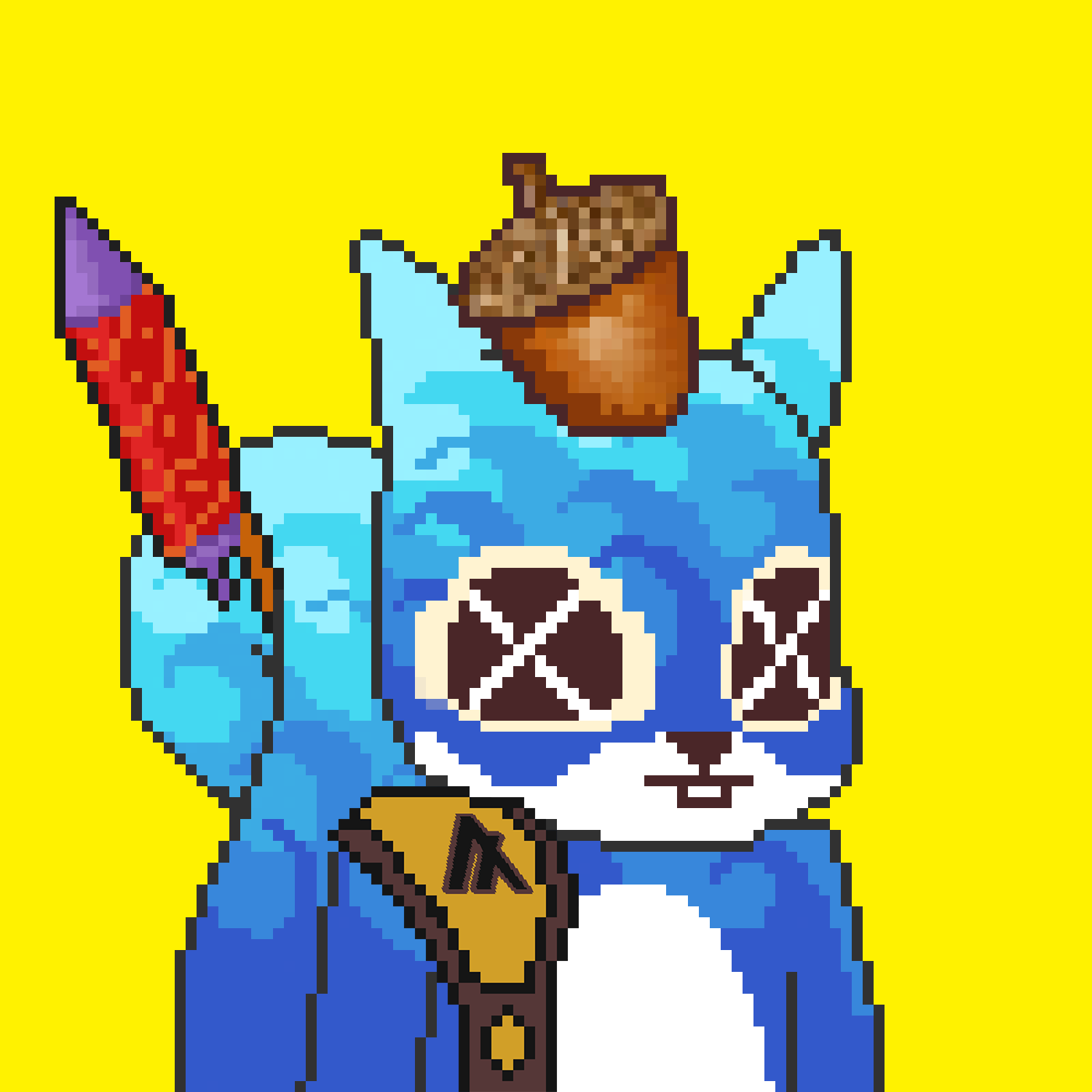 Pixel Squirrels #3328 NFT on Algorand