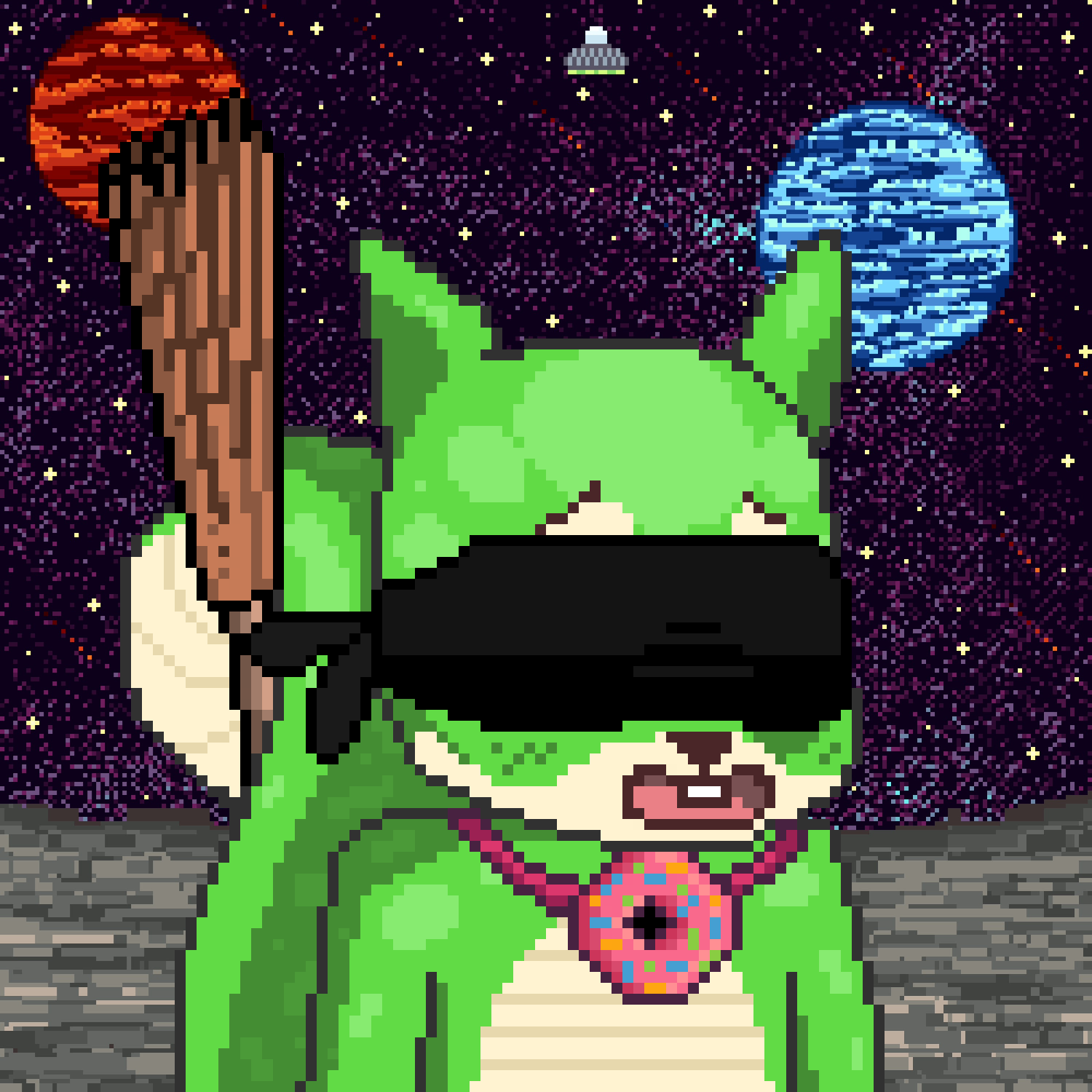 Pixel Squirrels #3332 NFT on Algorand