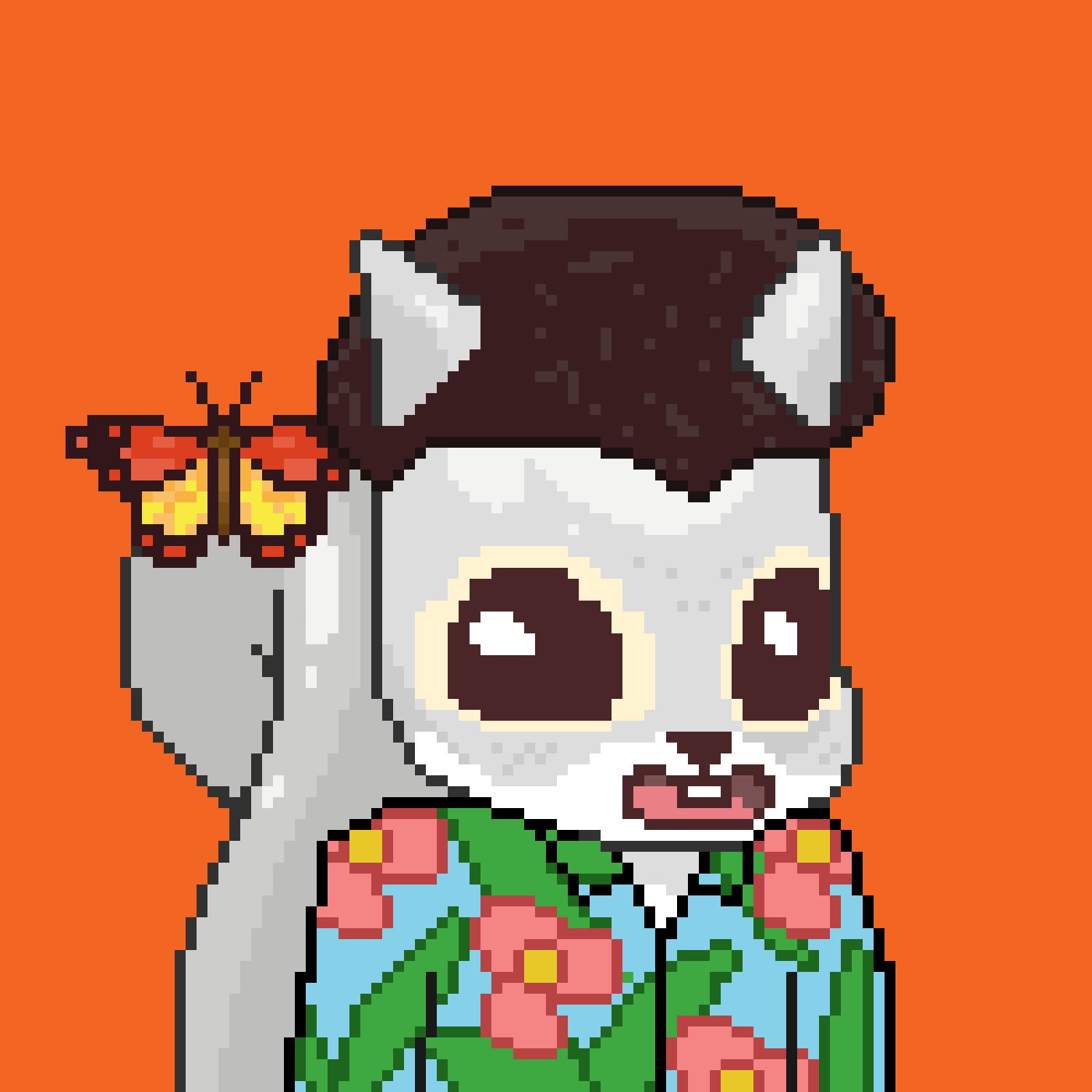 Pixel Squirrels #3342 NFT on Algorand