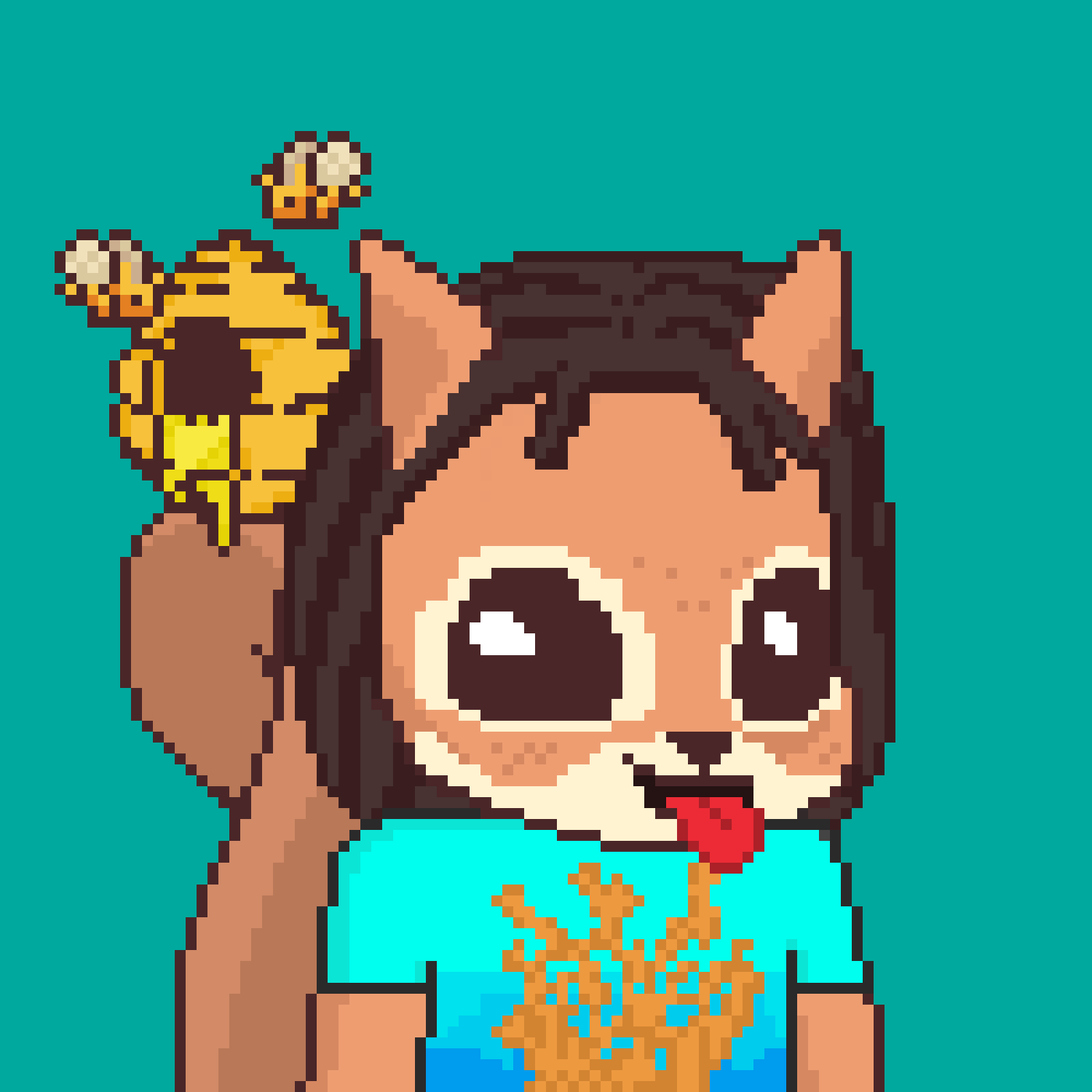 Pixel Squirrels #3354 NFT on Algorand