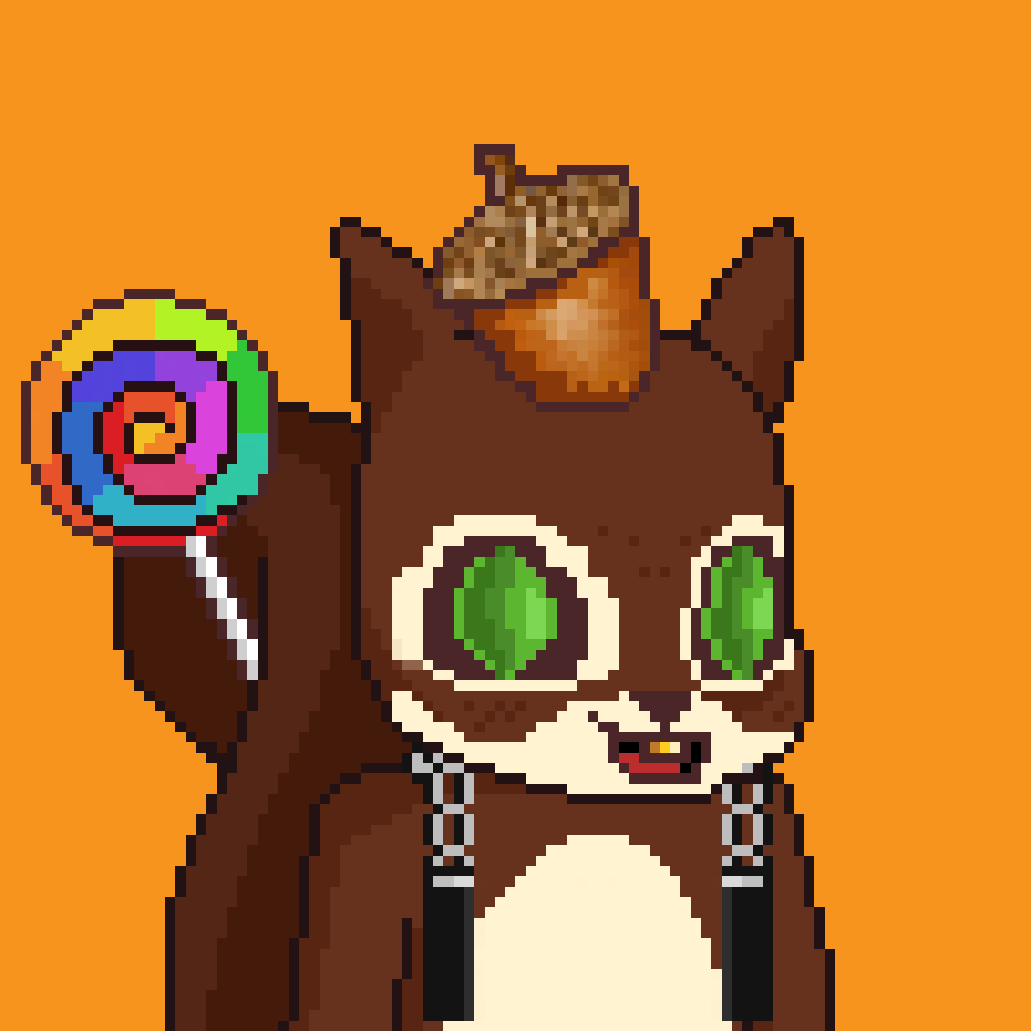 Pixel Squirrels #3371 NFT on Algorand