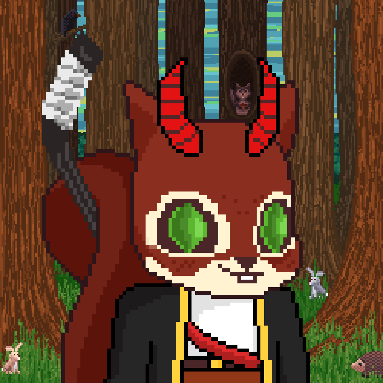 Pixel Squirrels #3373 NFT on Algorand