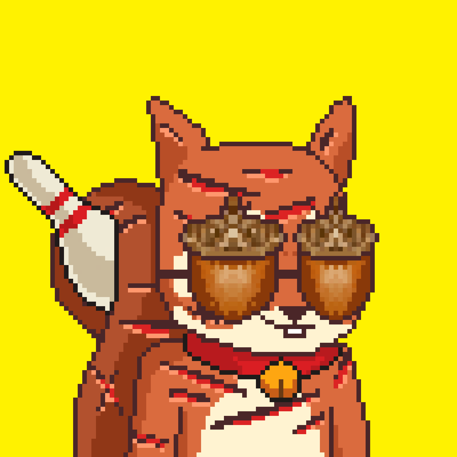 Pixel Squirrels #3378 NFT on Algorand