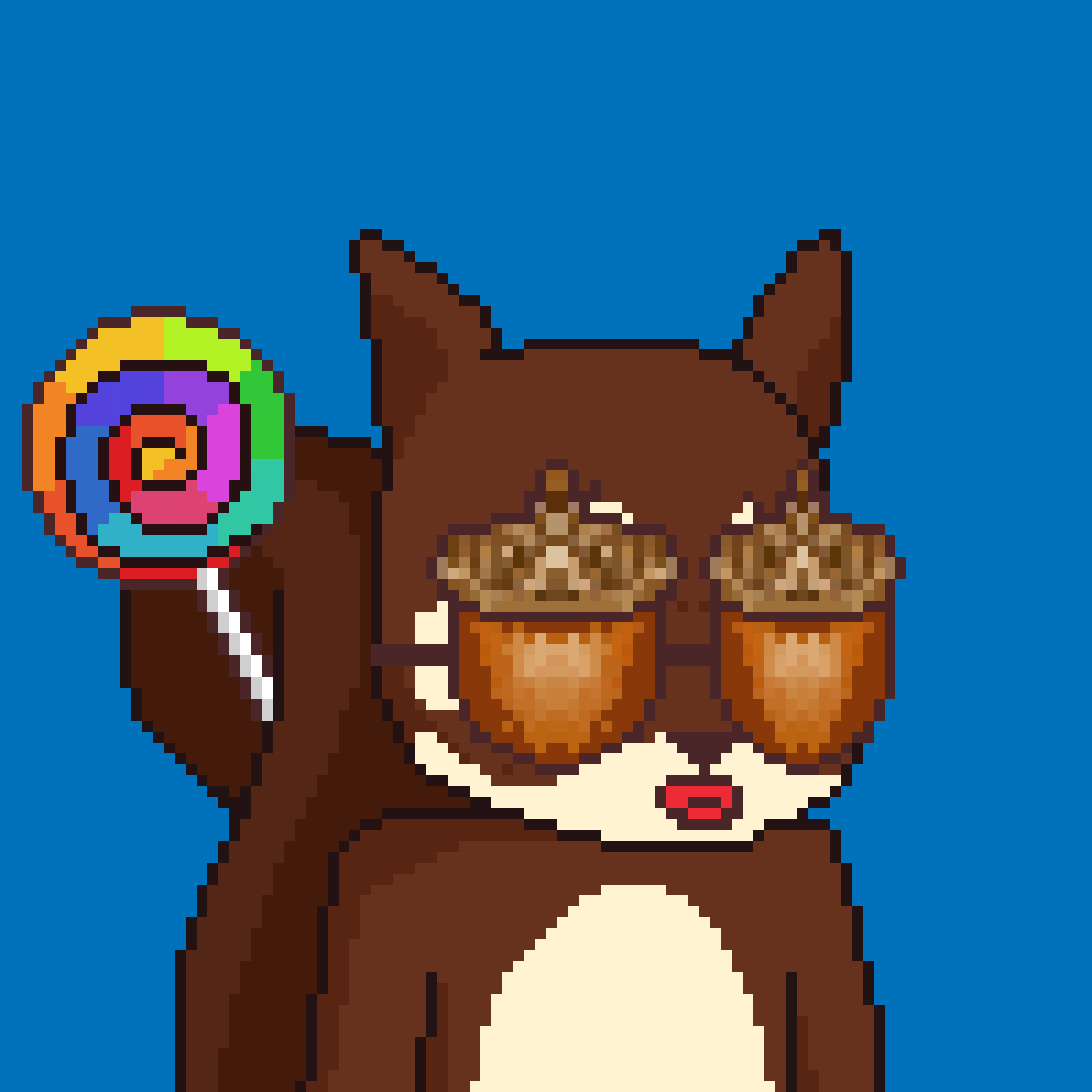 Pixel Squirrels #3384 NFT on Algorand