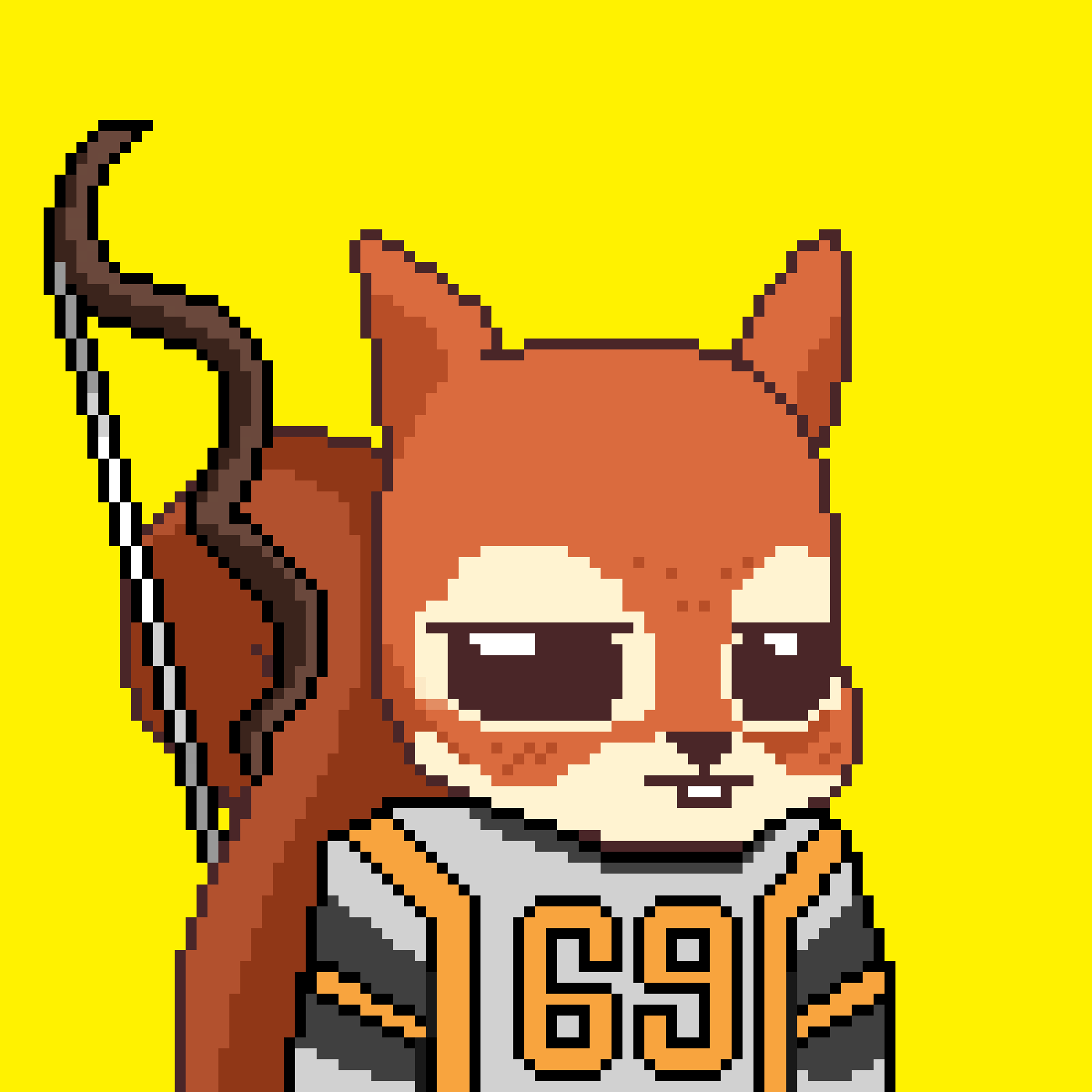 Pixel Squirrels #3392 NFT on Algorand