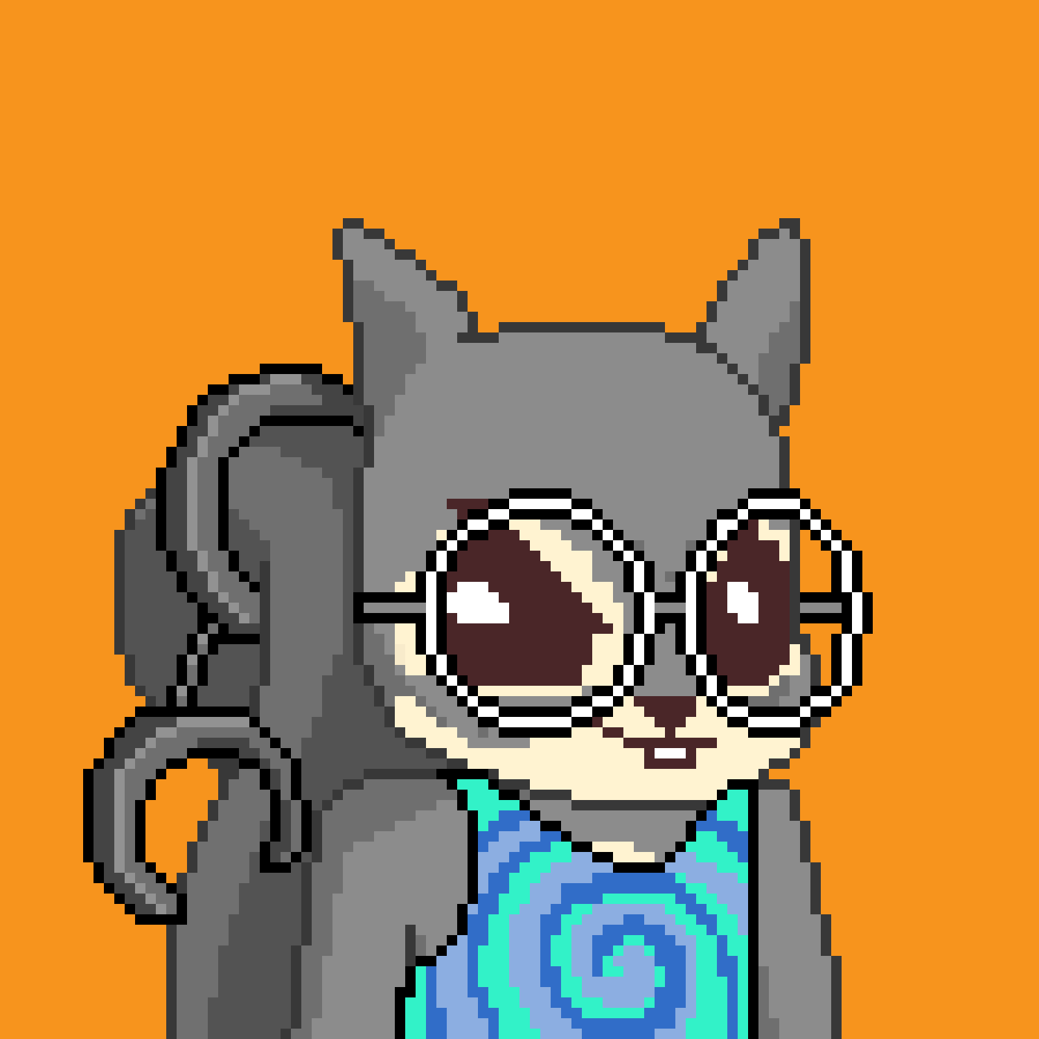 Pixel Squirrels #3394 NFT on Algorand