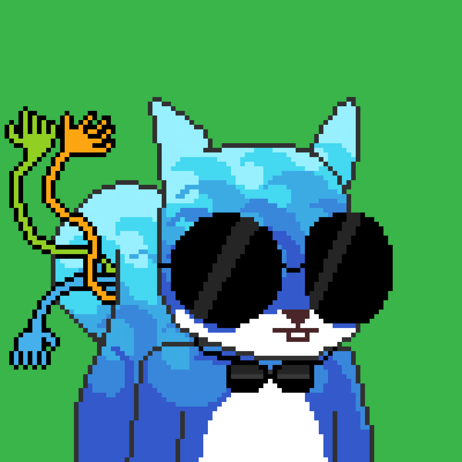 Pixel Squirrels #34 NFT on Algorand