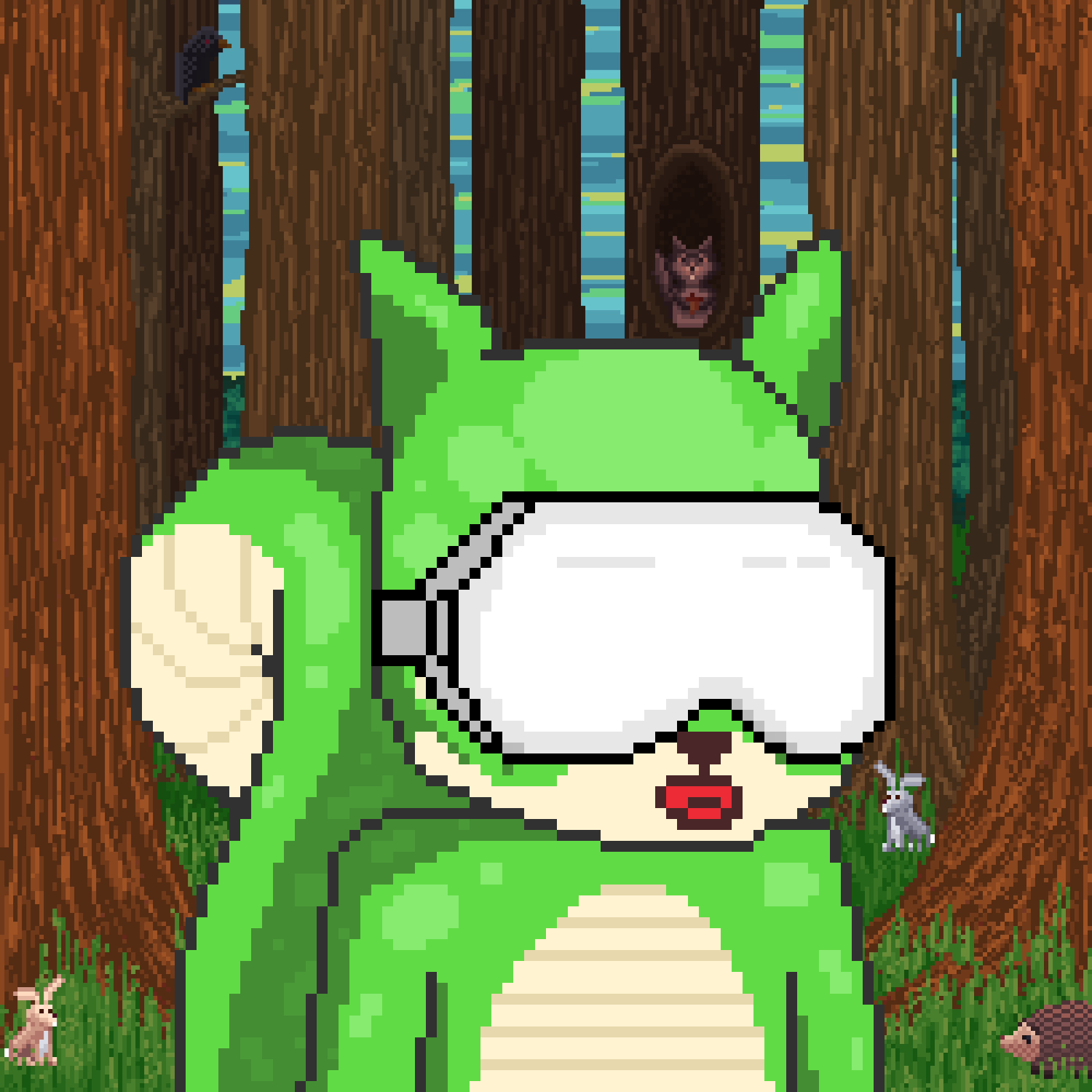 Pixel Squirrels #3402 NFT on Algorand