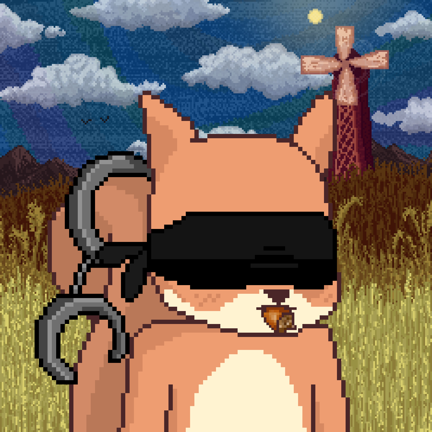 Pixel Squirrels #3409 NFT on Algorand