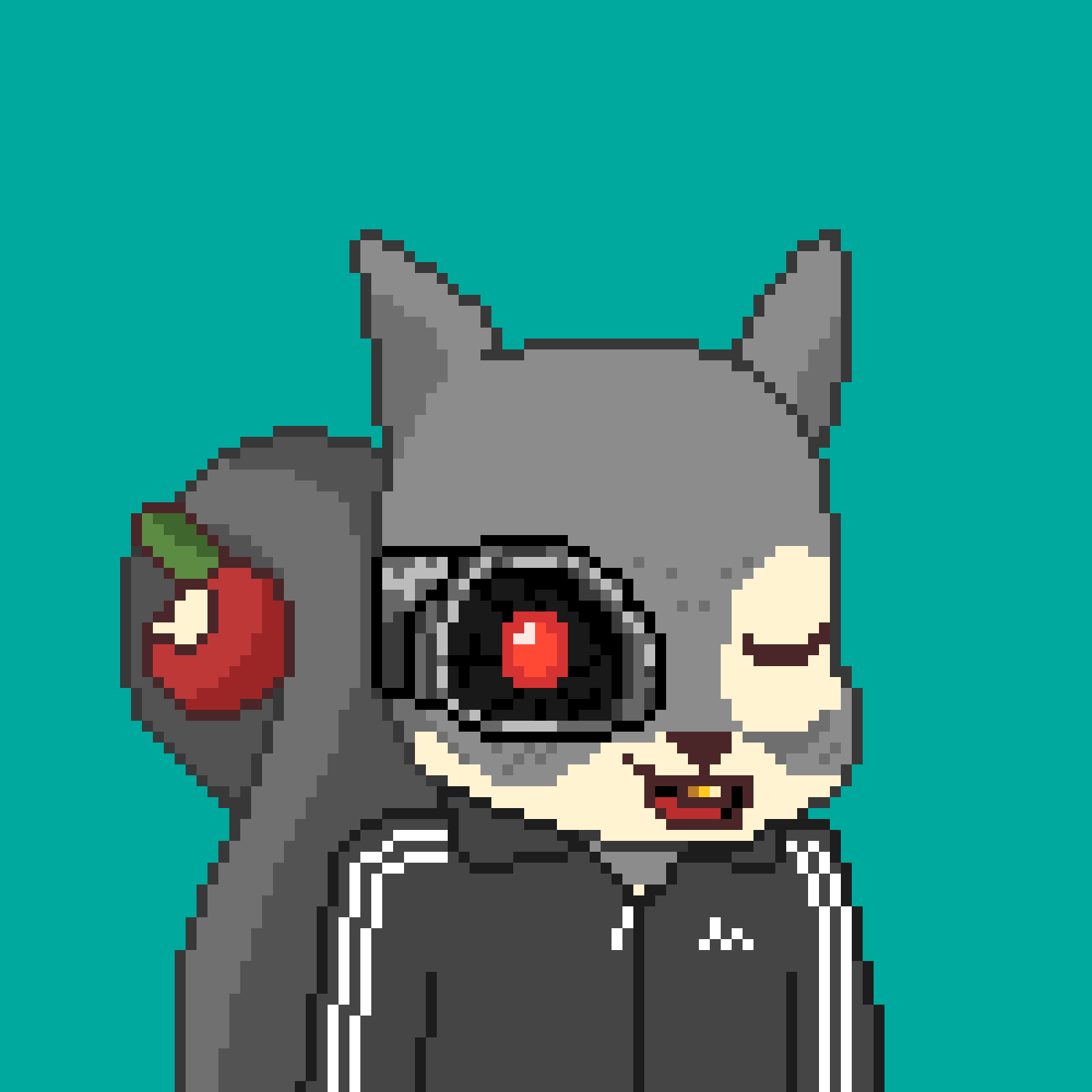 Pixel Squirrels #3412 NFT on Algorand