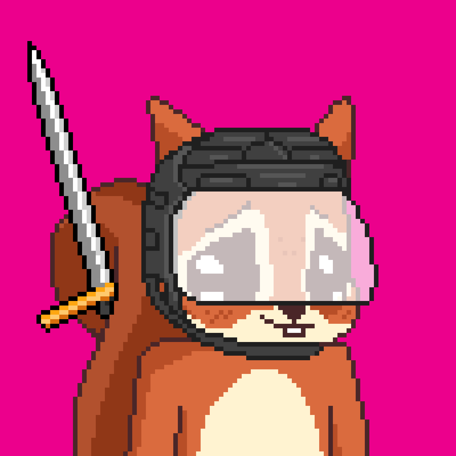 Pixel Squirrels #342 NFT on Algorand