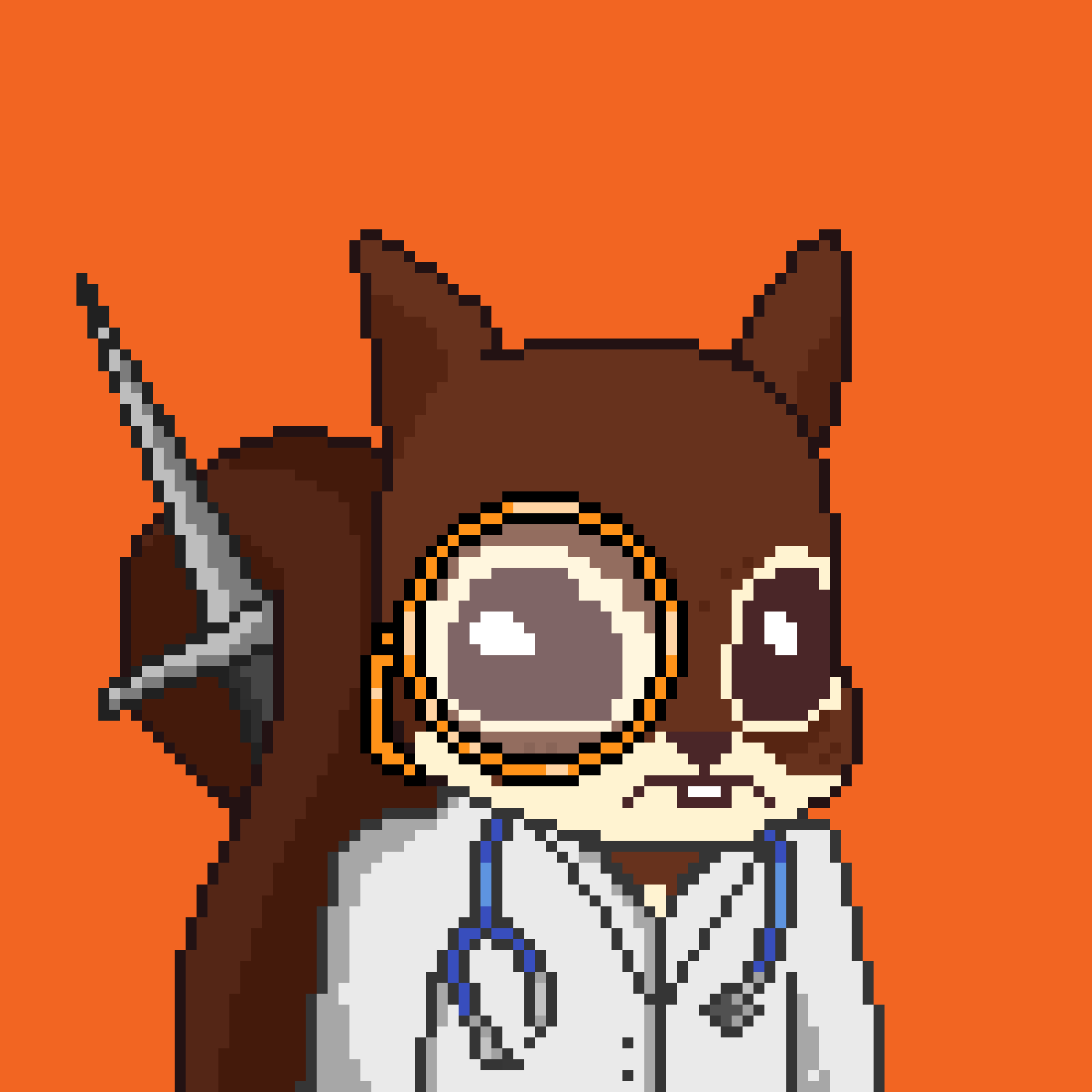 Pixel Squirrels #3425 NFT on Algorand