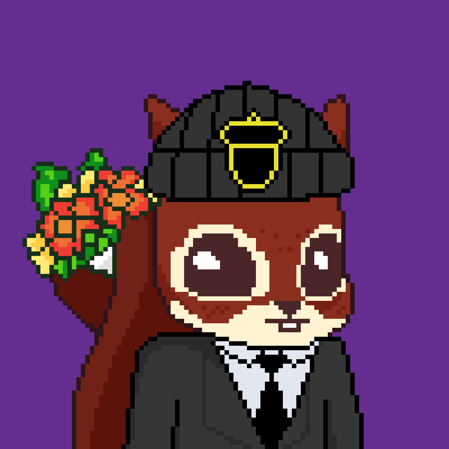 Pixel Squirrels #3437 NFT on Algorand