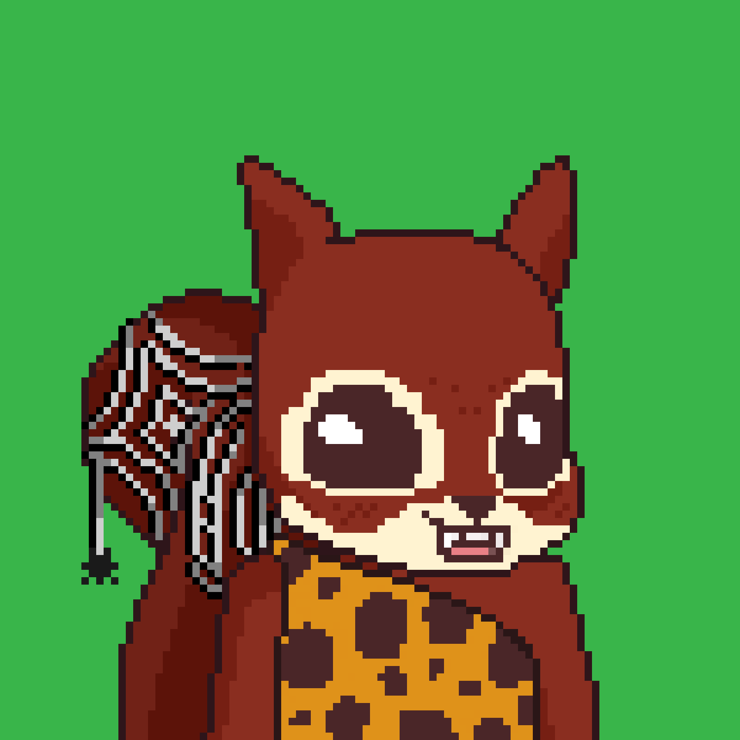 Pixel Squirrels #3440 NFT on Algorand