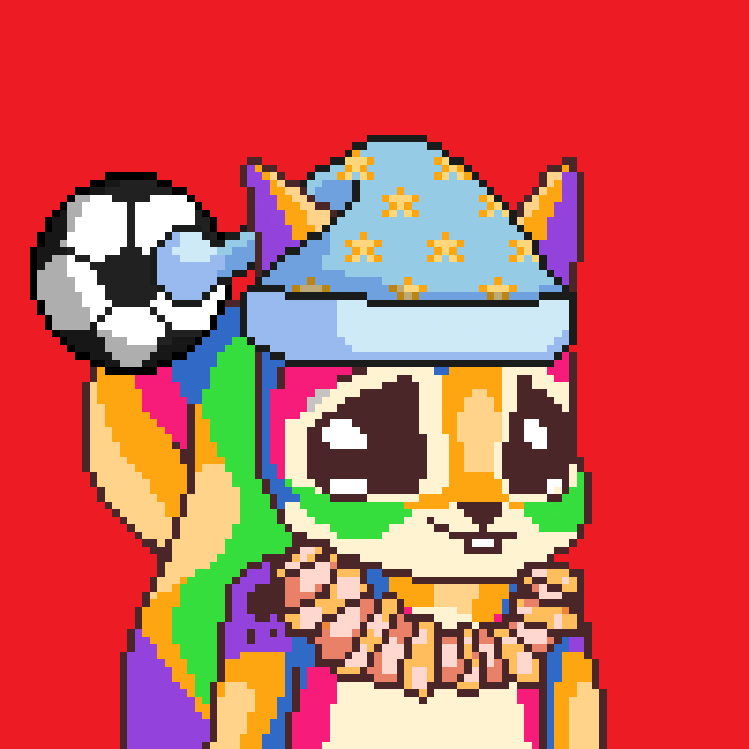 Pixel Squirrels #3442 NFT on Algorand