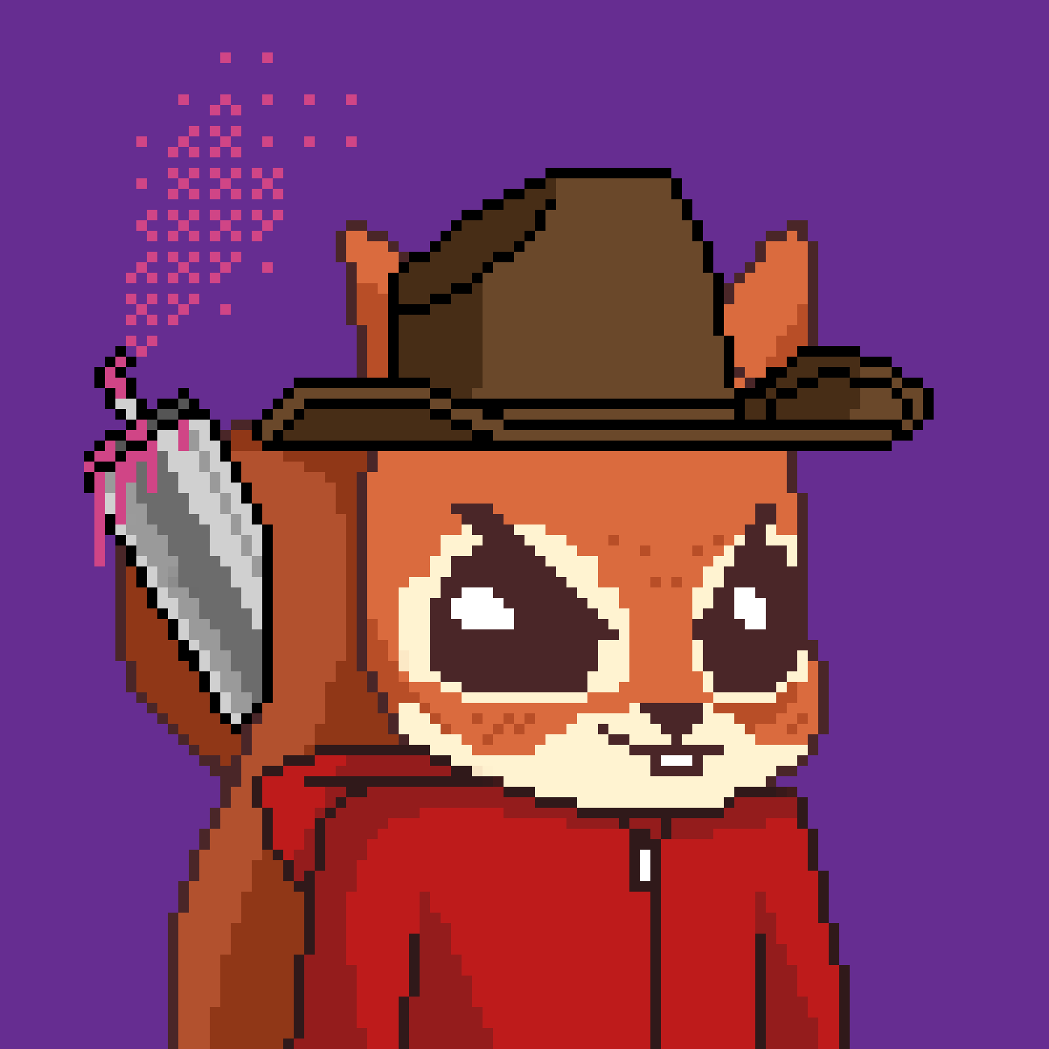 Pixel Squirrels #3447 NFT on Algorand