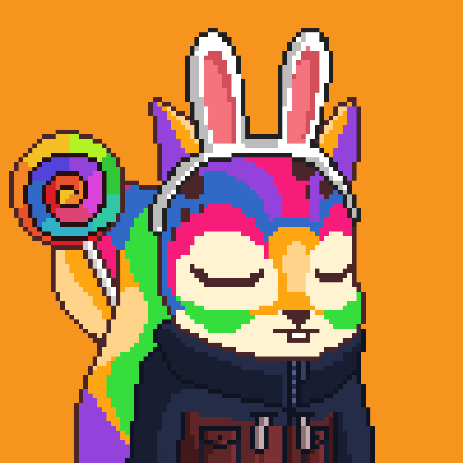 Pixel Squirrels #3454 NFT on Algorand