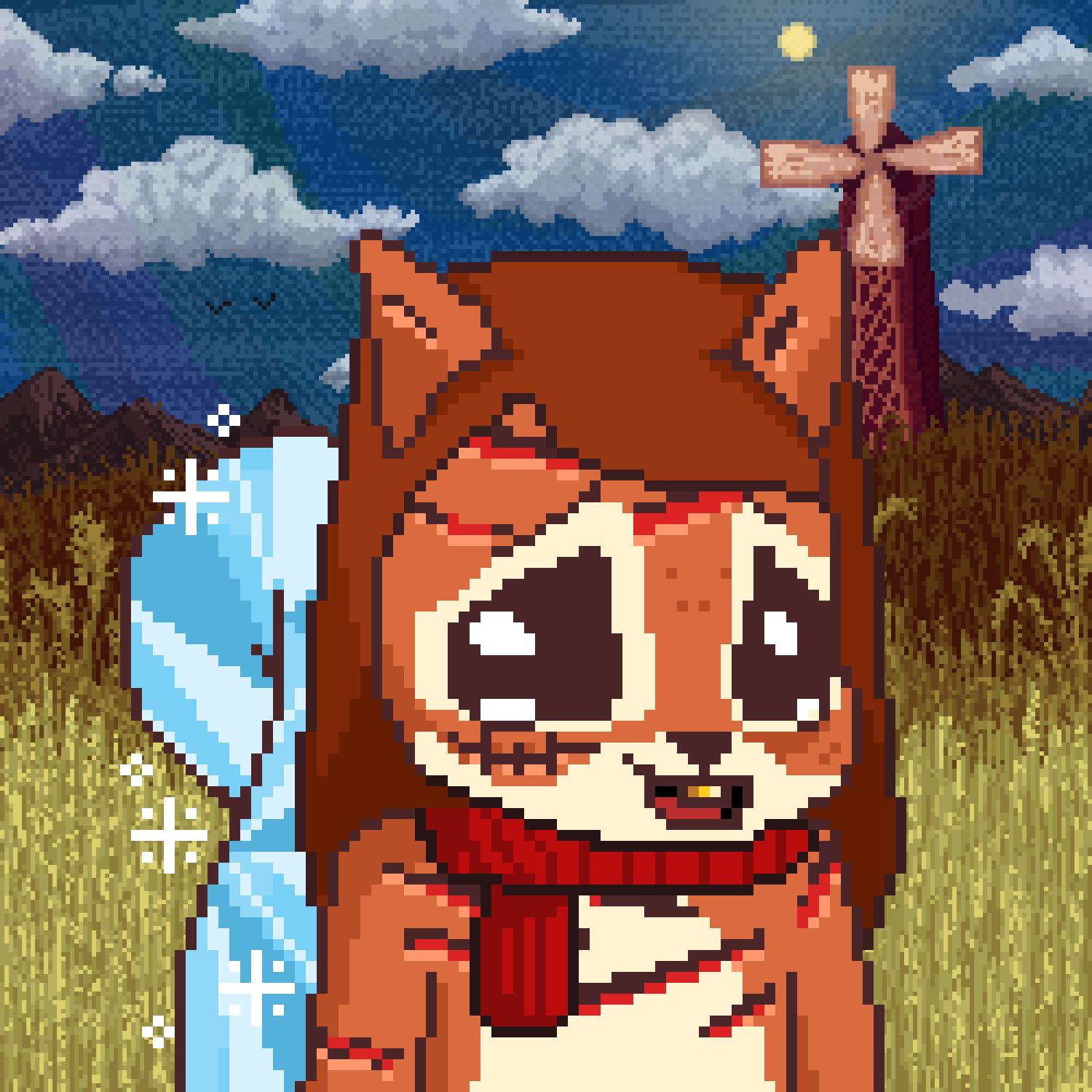 Pixel Squirrels #3457 NFT on Algorand