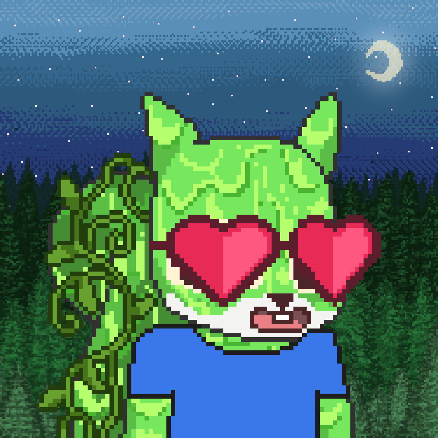 Pixel Squirrels #3467 NFT on Algorand