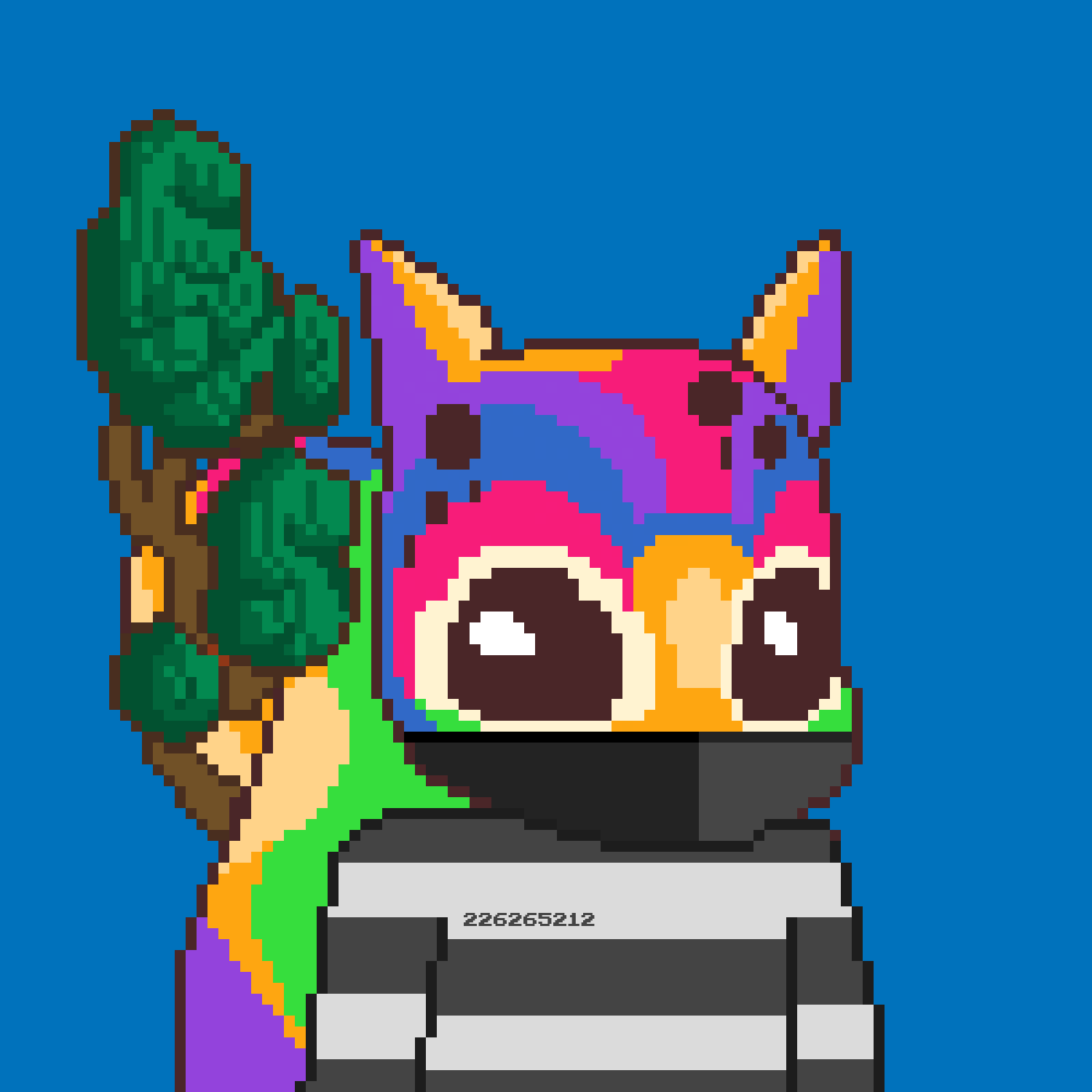 Pixel Squirrels #3483 NFT on Algorand