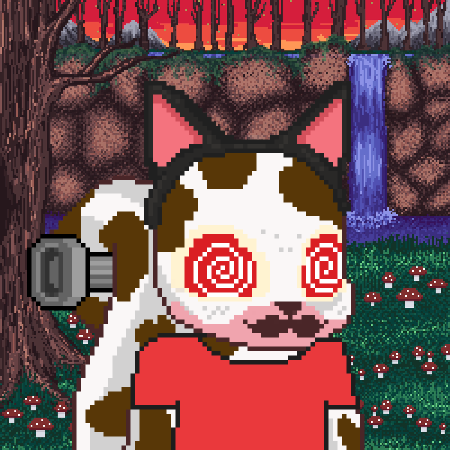 Pixel Squirrels #3490 NFT on Algorand