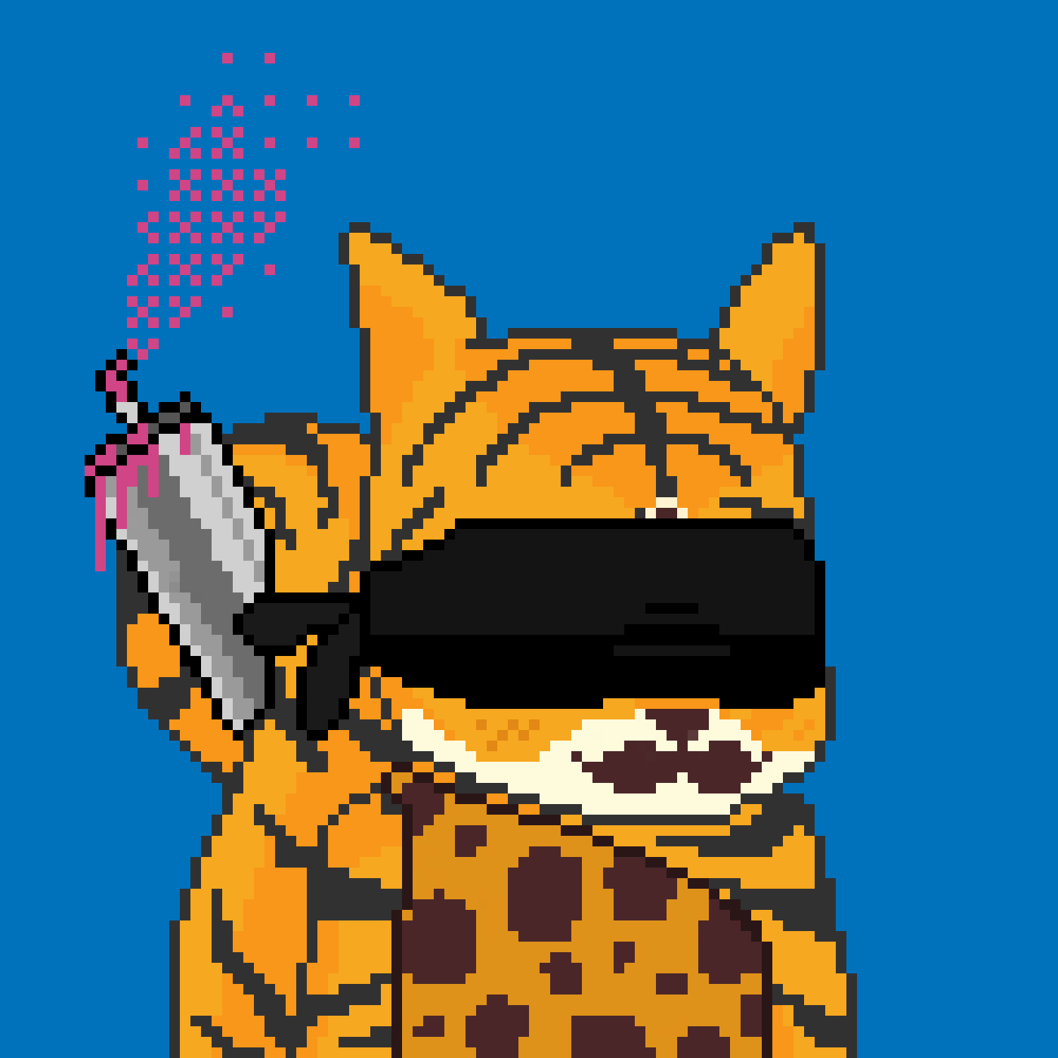 Pixel Squirrels #3496 NFT on Algorand