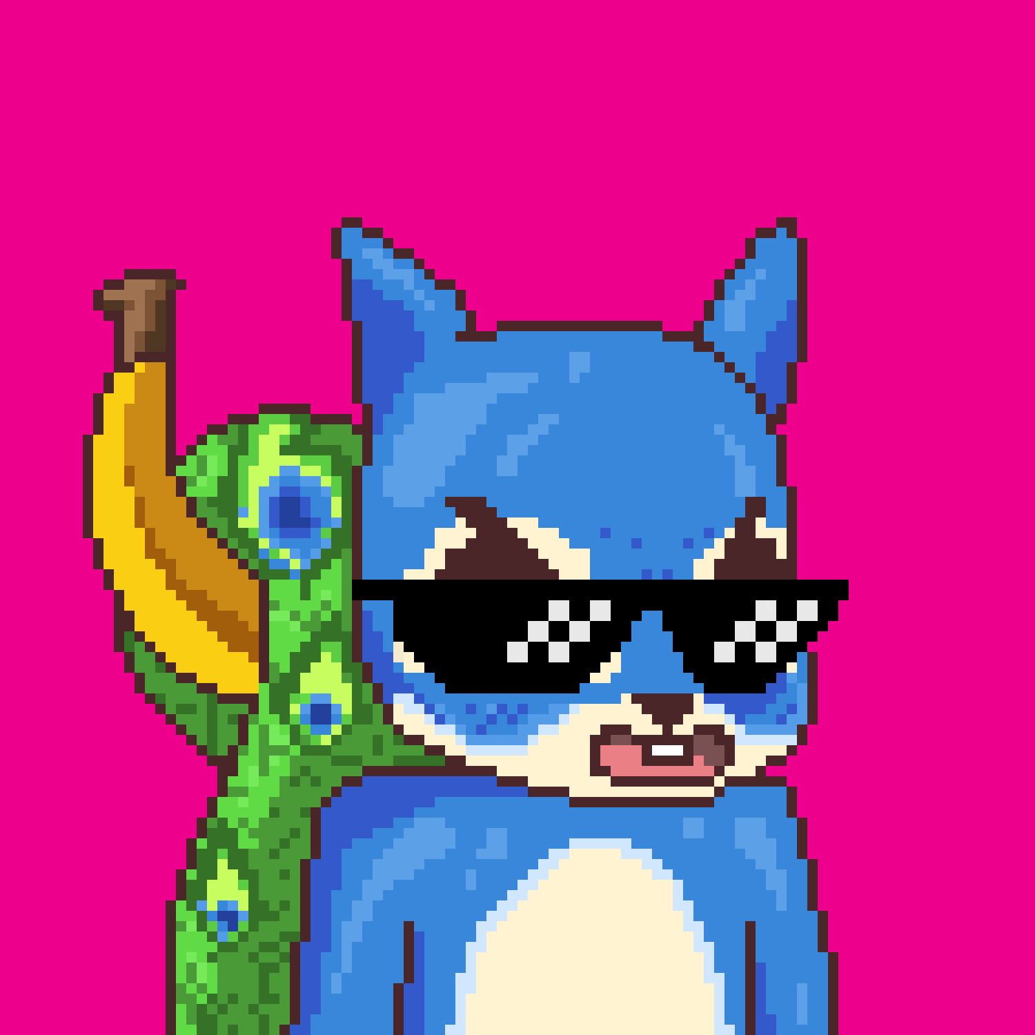 Pixel Squirrels #3500 NFT on Algorand