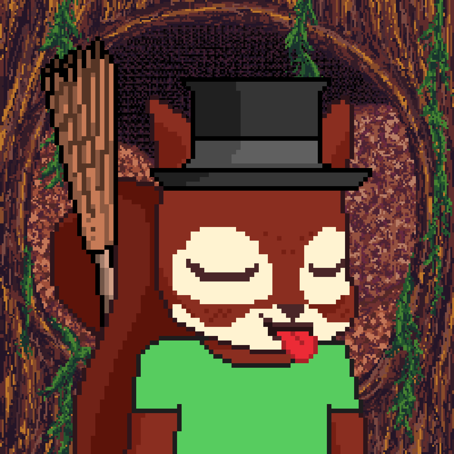 Pixel Squirrels #3519 NFT on Algorand