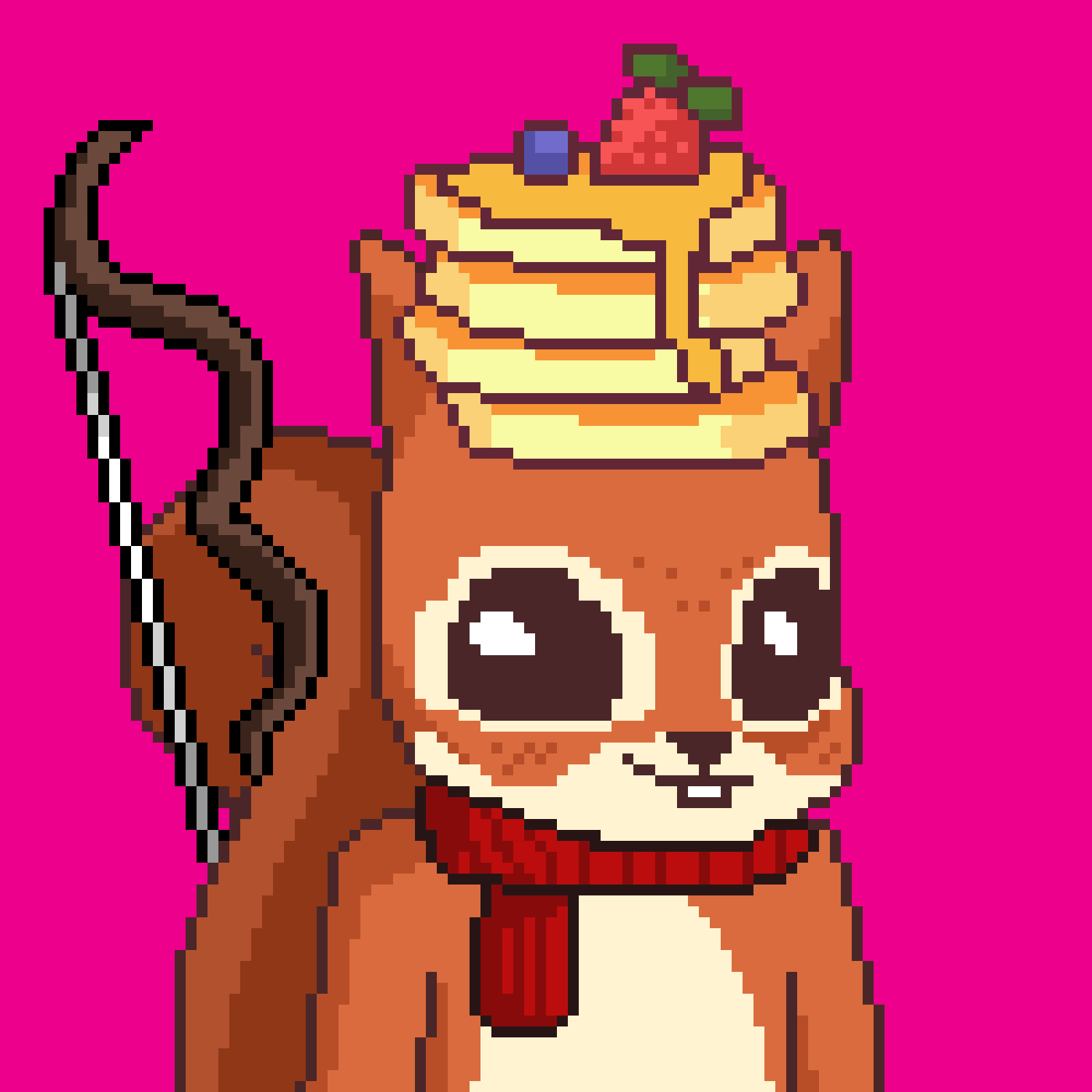 Pixel Squirrels #3534 NFT on Algorand