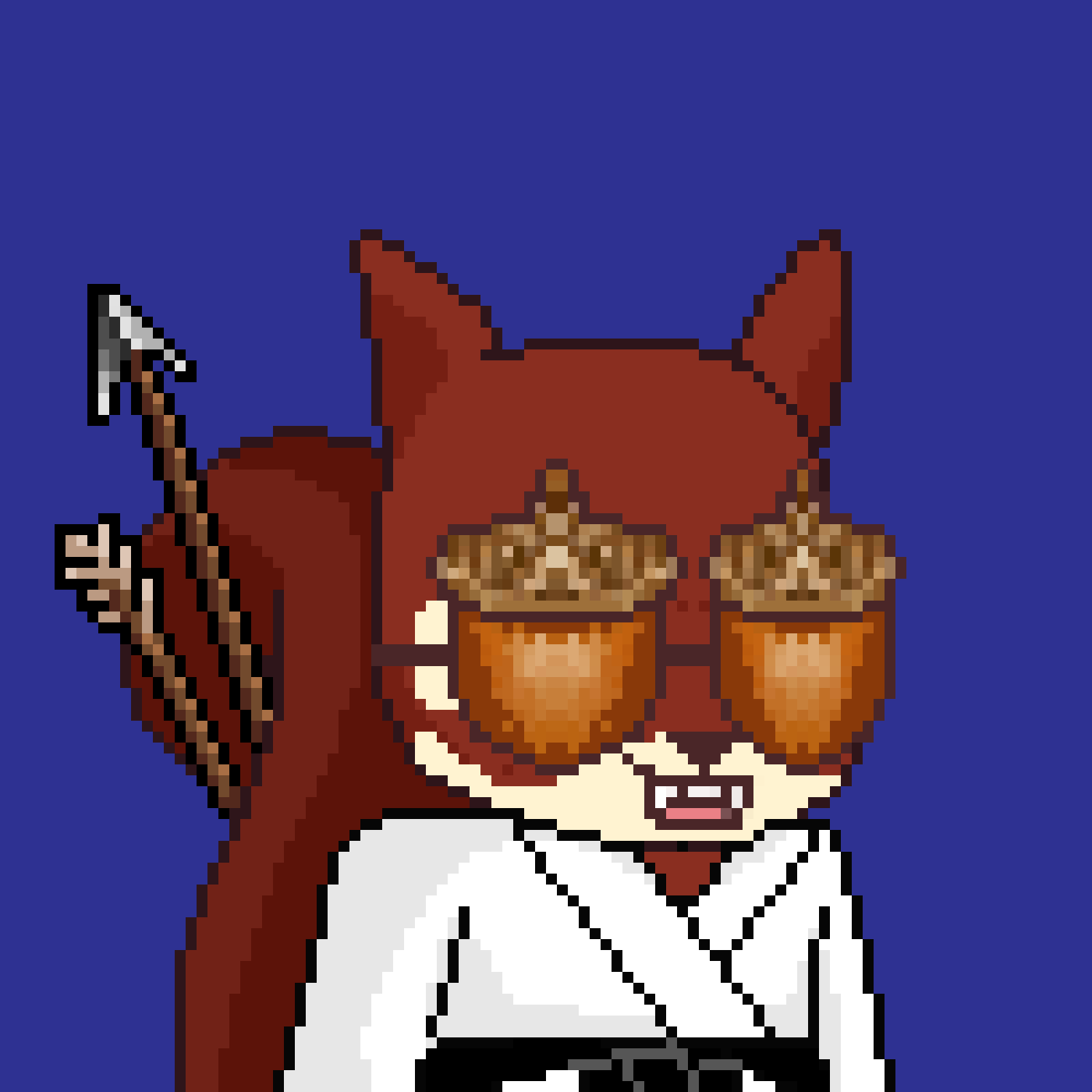 Pixel Squirrels #3544 NFT on Algorand