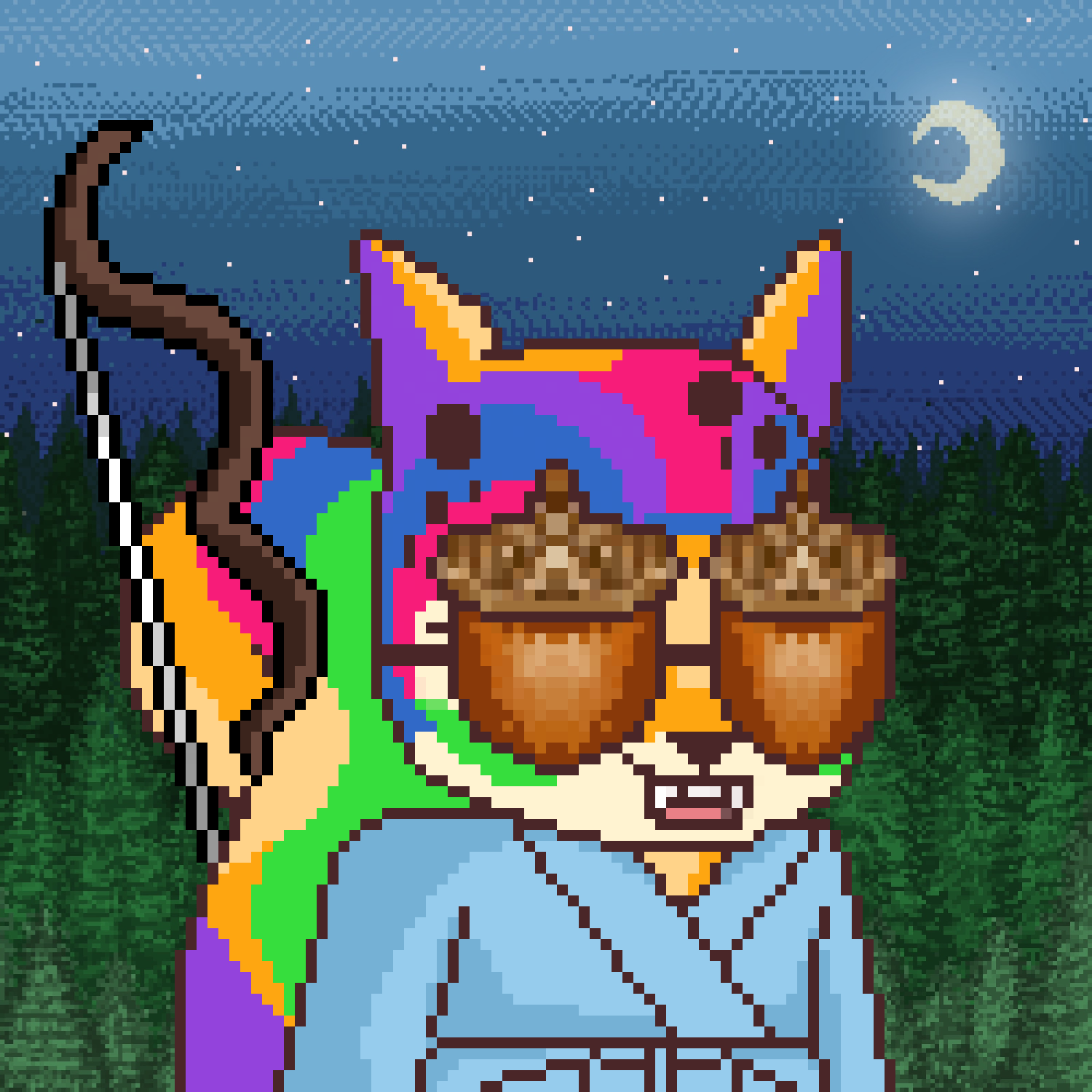 Pixel Squirrels #3545 NFT on Algorand