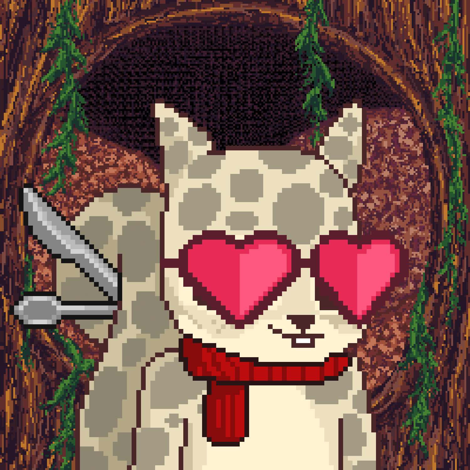 Pixel Squirrels #3547 NFT on Algorand