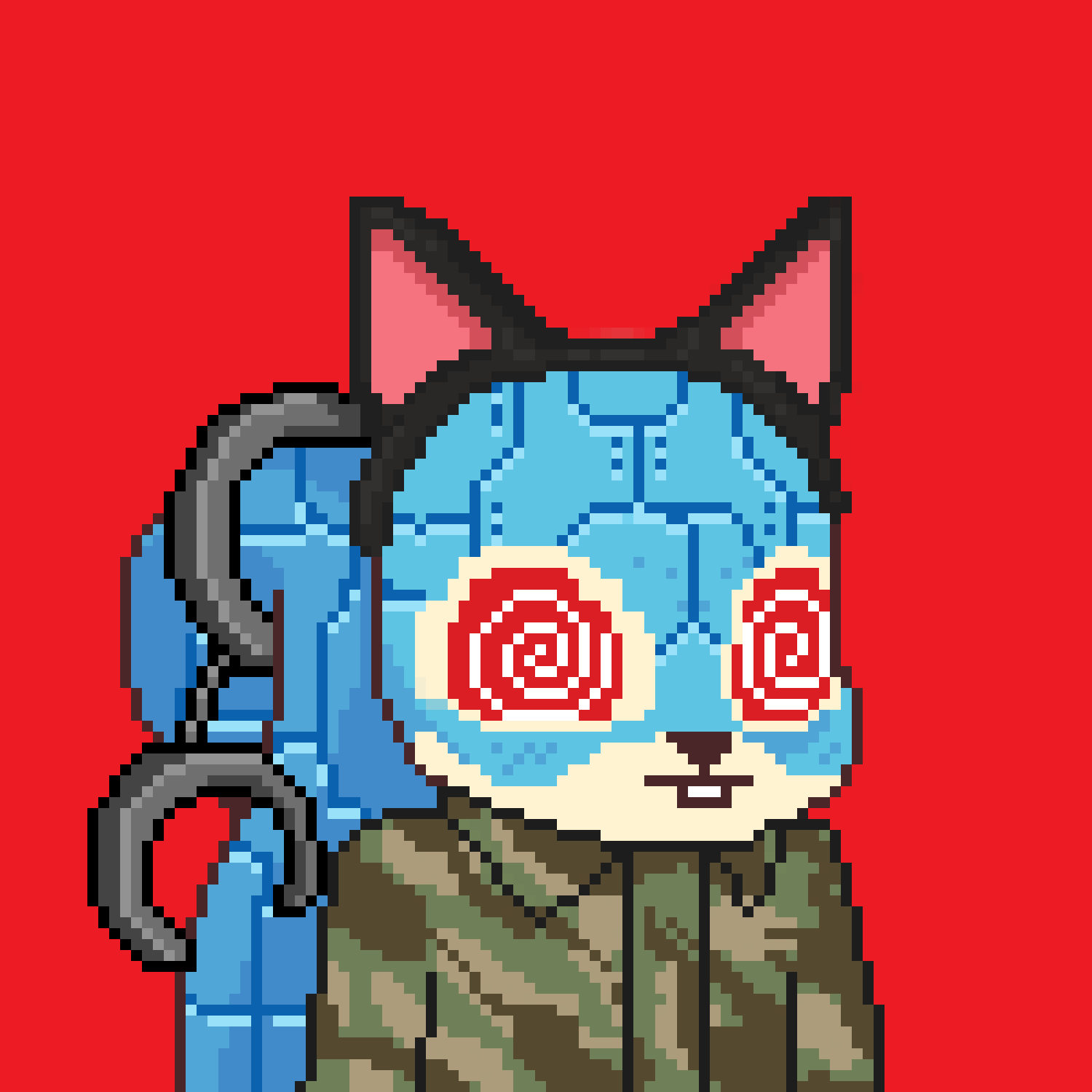 Pixel Squirrels #3550 NFT on Algorand