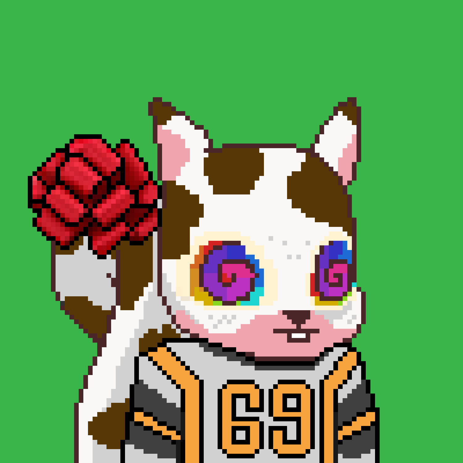 Pixel Squirrels #356 NFT on Algorand
