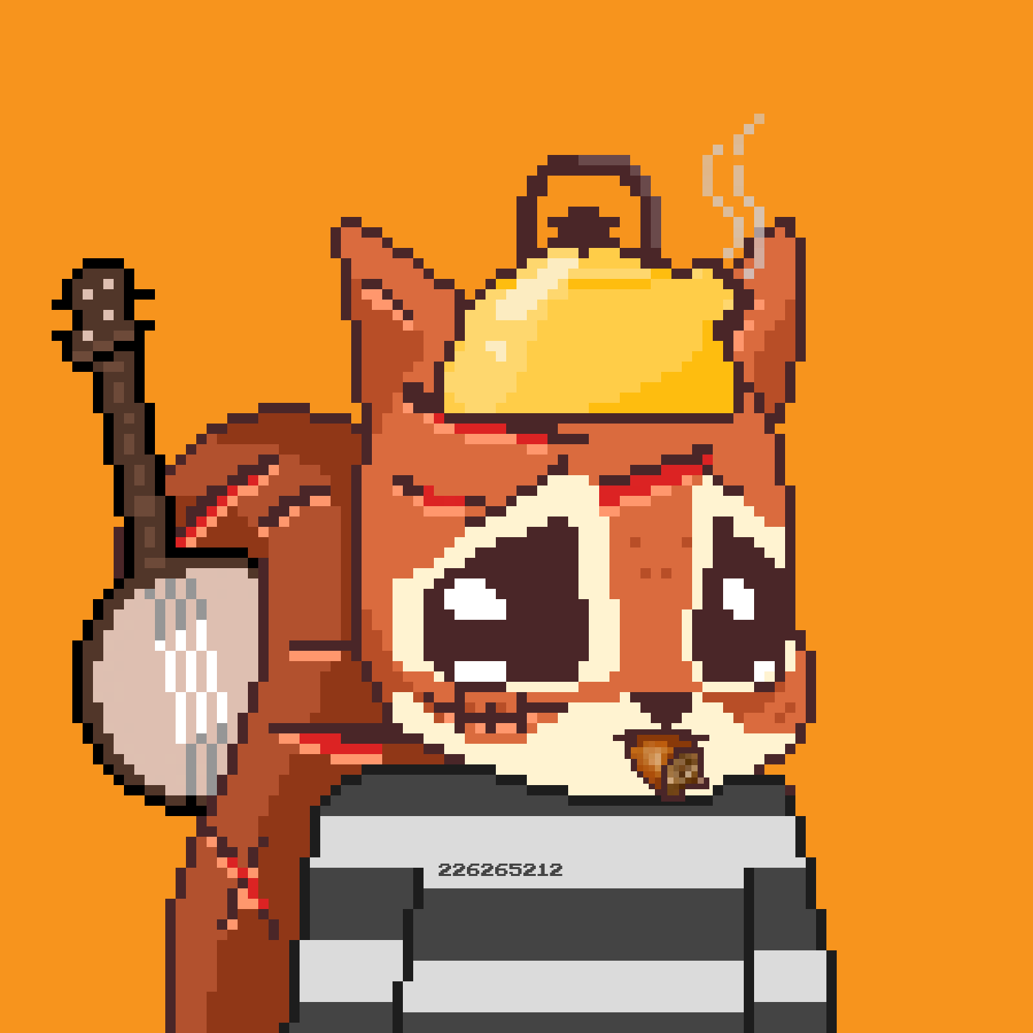 Pixel Squirrels #3565 NFT on Algorand