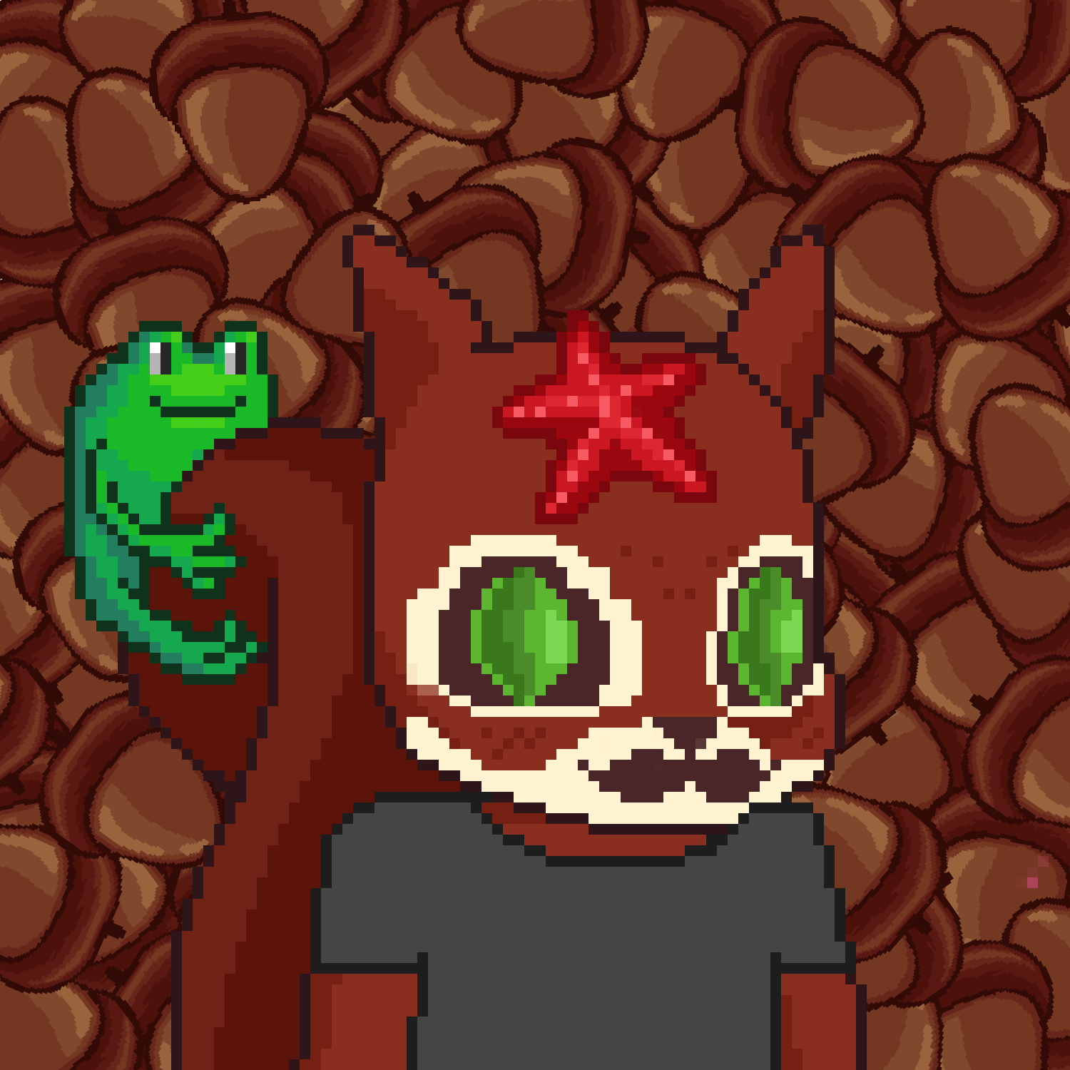 Pixel Squirrels #3573 NFT on Algorand