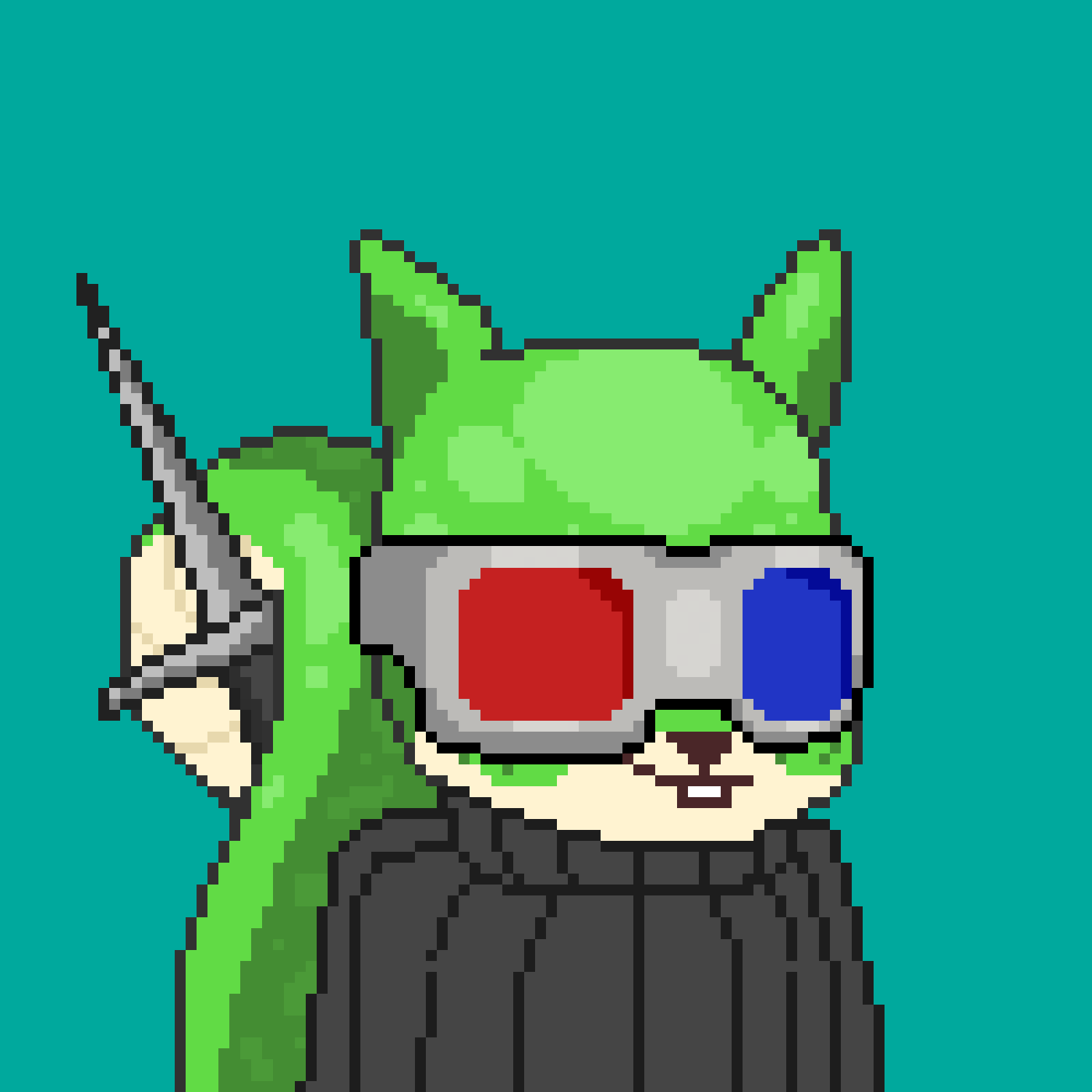 Pixel Squirrels #3577 NFT on Algorand