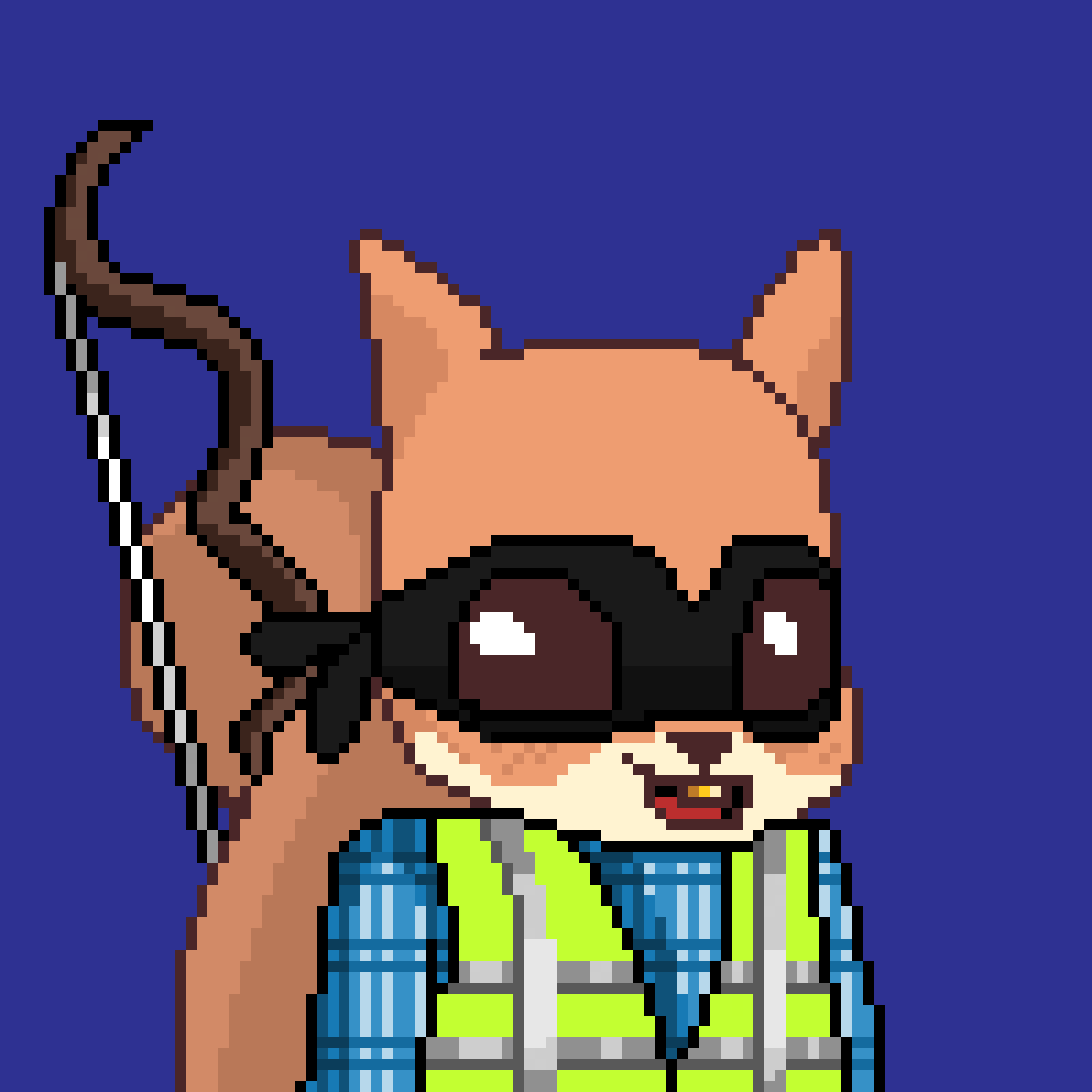 Pixel Squirrels #3580 NFT on Algorand