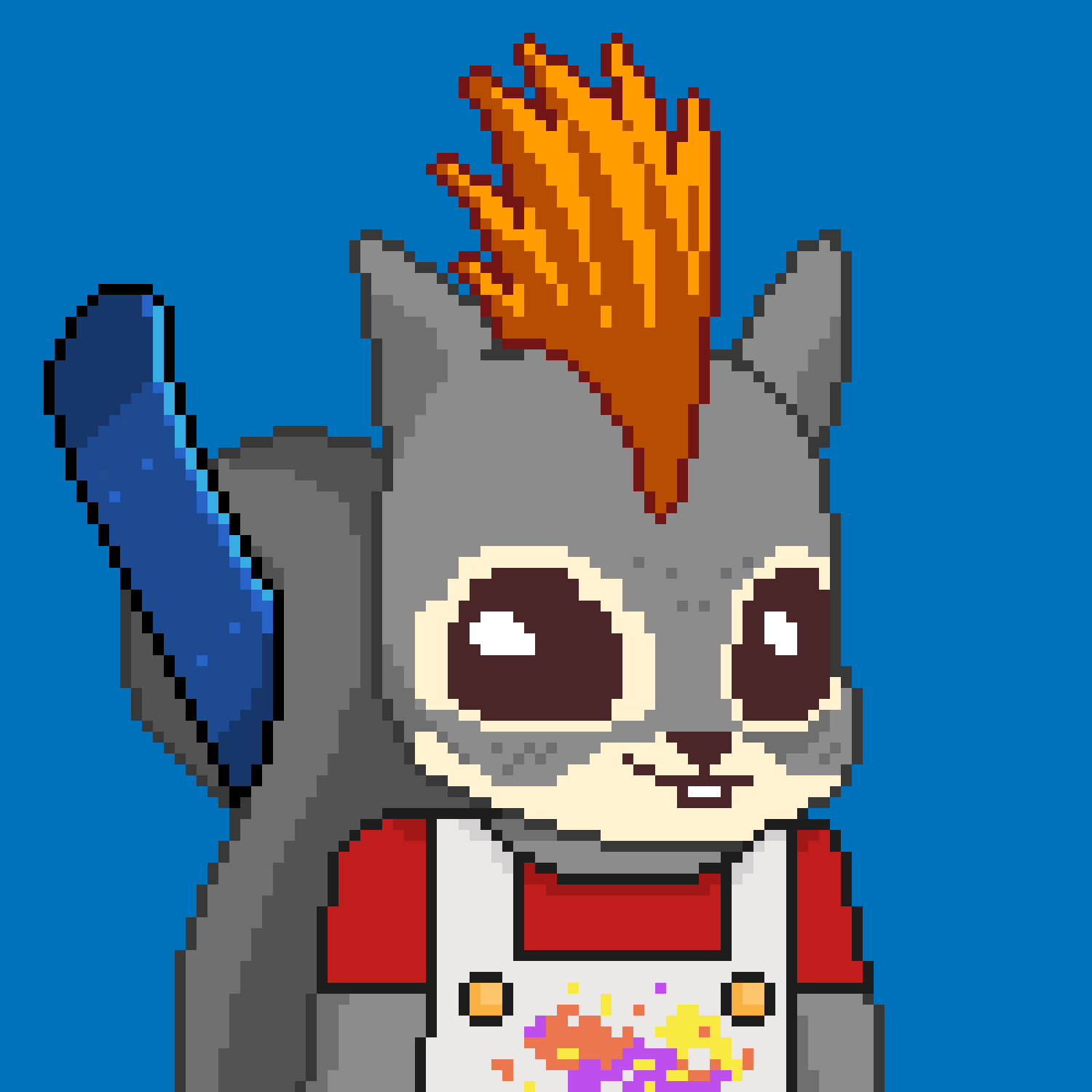 Pixel Squirrels #3581 NFT on Algorand
