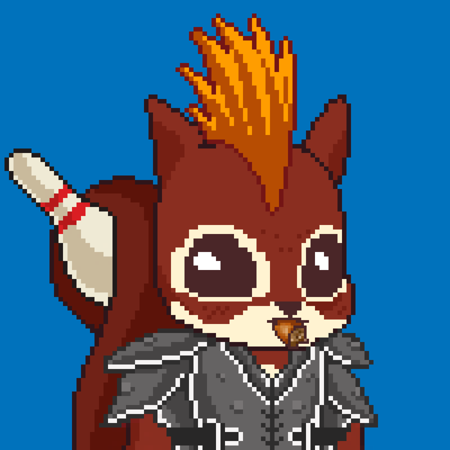 Pixel Squirrels #3587 NFT on Algorand