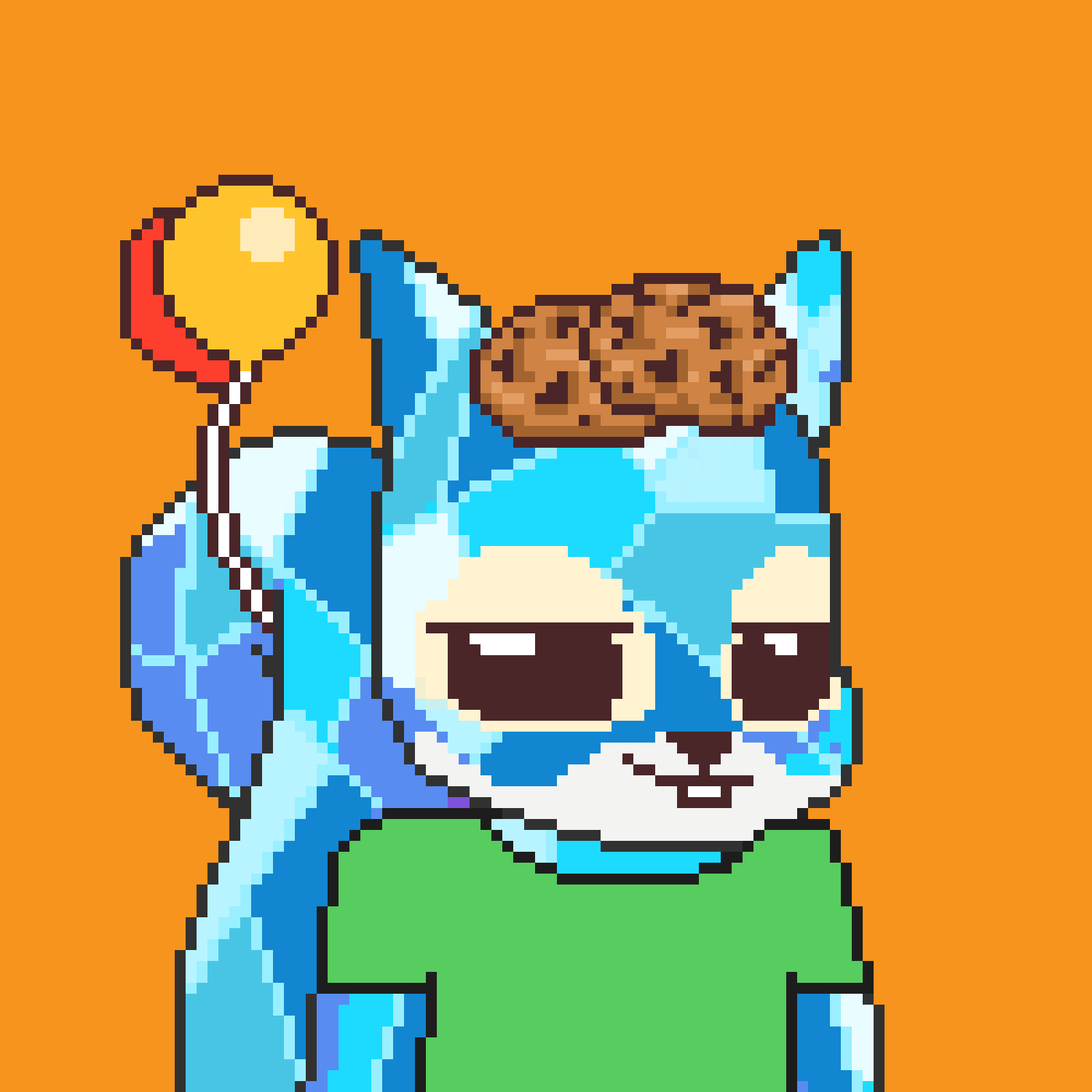 Pixel Squirrels #3597 NFT on Algorand