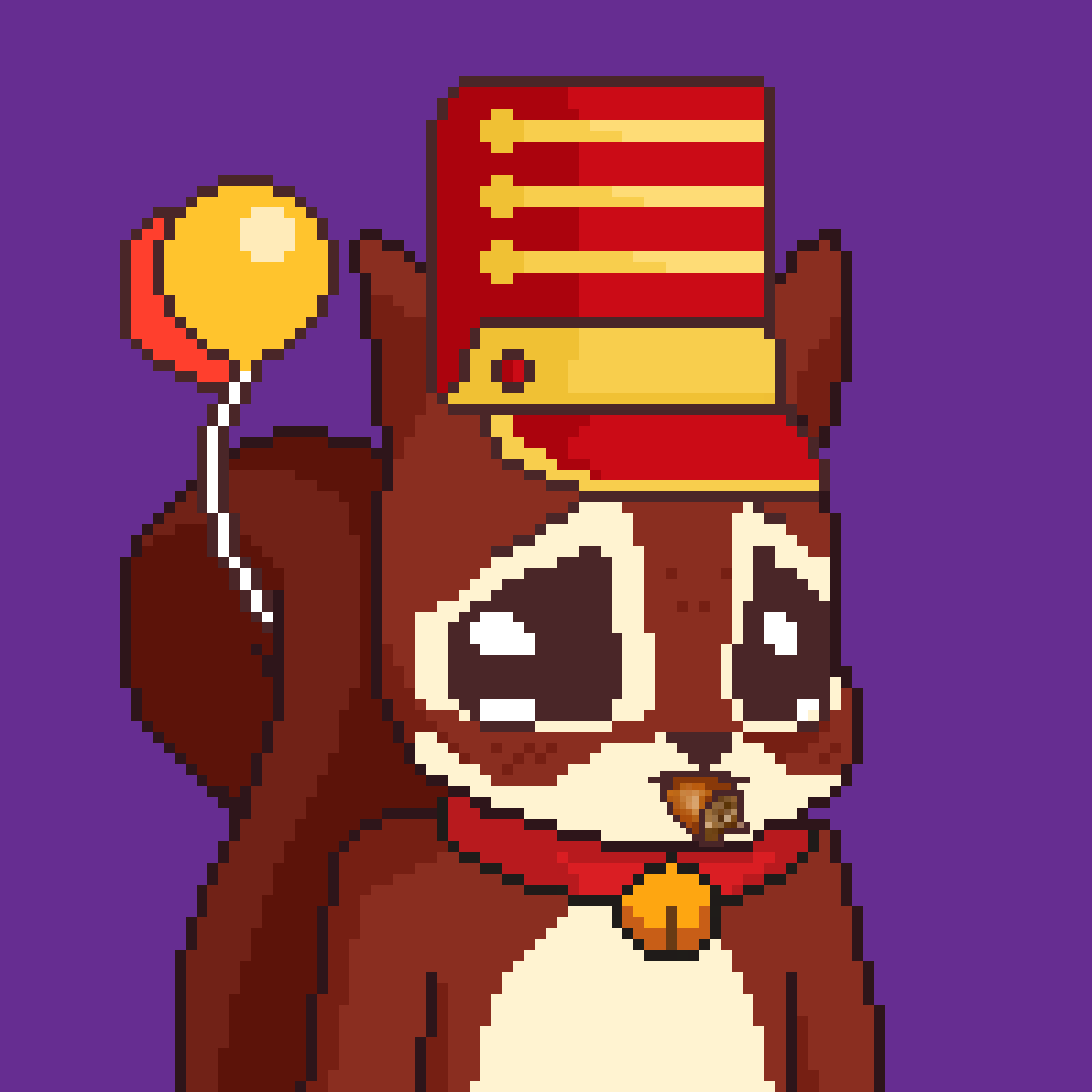 Pixel Squirrels #36 NFT on Algorand