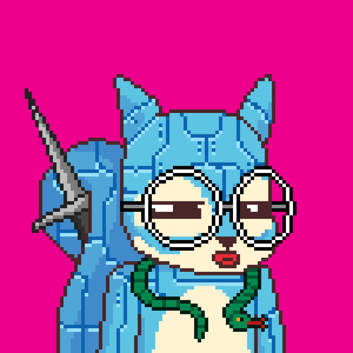 Pixel Squirrels #3605 NFT on Algorand