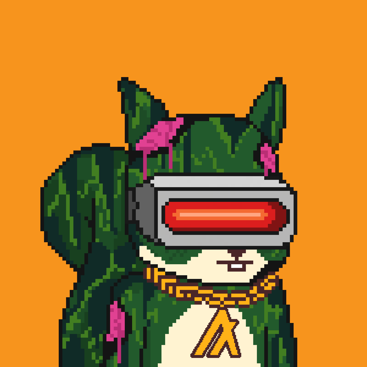 Pixel Squirrels #3617 NFT on Algorand