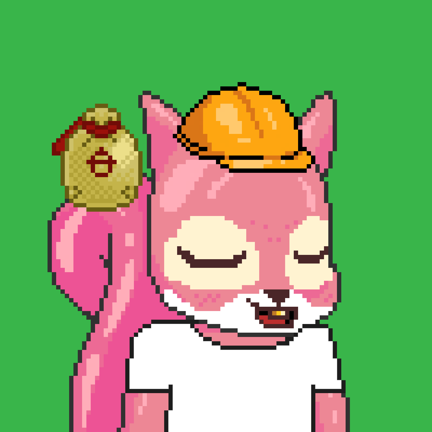 Pixel Squirrels #3618 NFT on Algorand