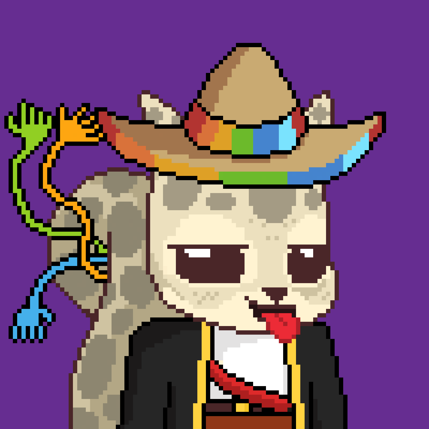 Pixel Squirrels #362 NFT on Algorand