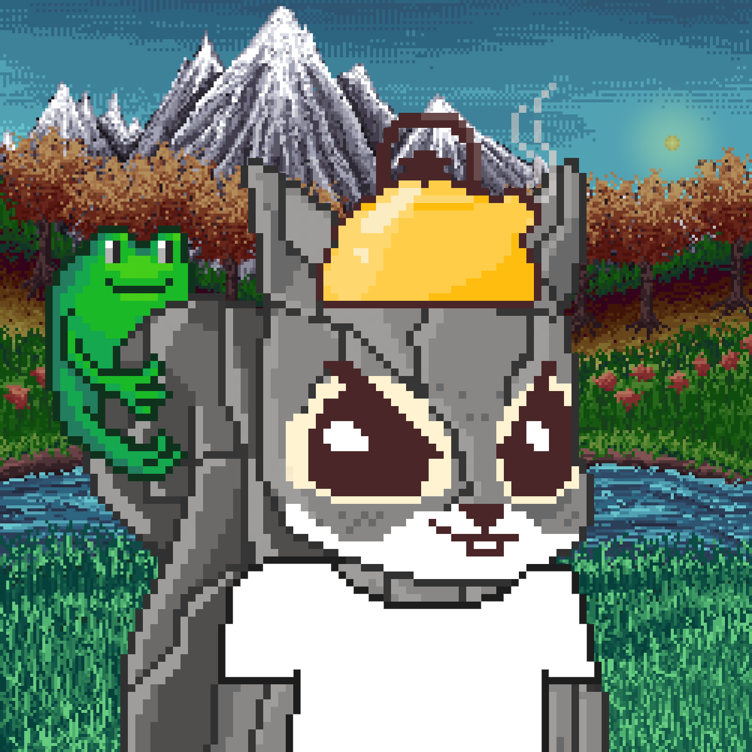 Pixel Squirrels #3624 NFT on Algorand