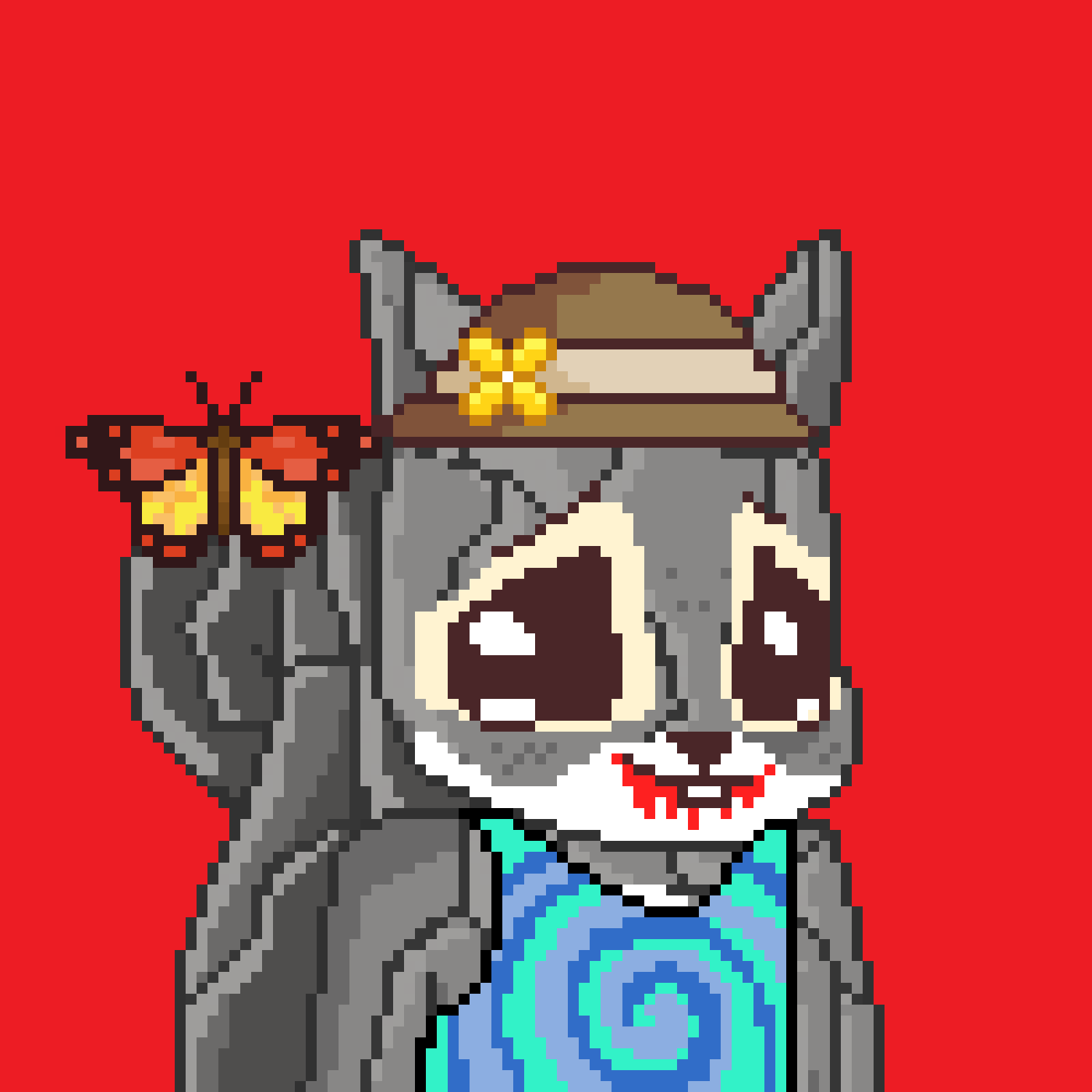 Pixel Squirrels #3632 NFT on Algorand
