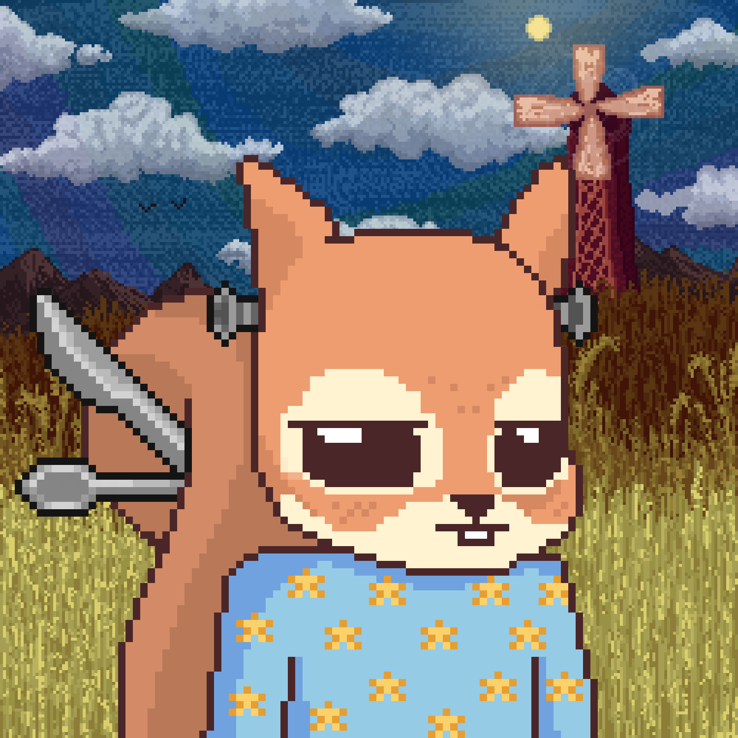 Pixel Squirrels #3639 NFT on Algorand