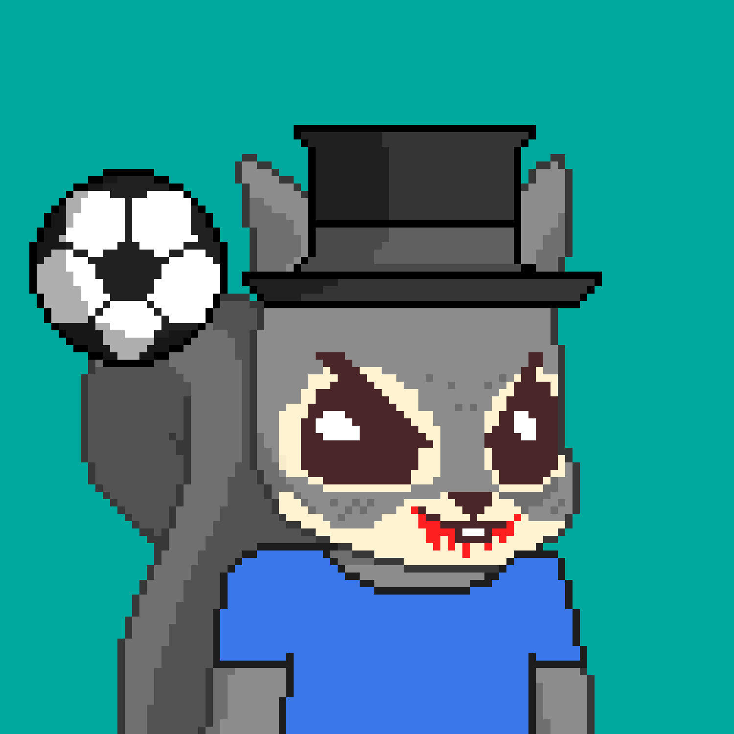 Pixel Squirrels #3642 NFT on Algorand